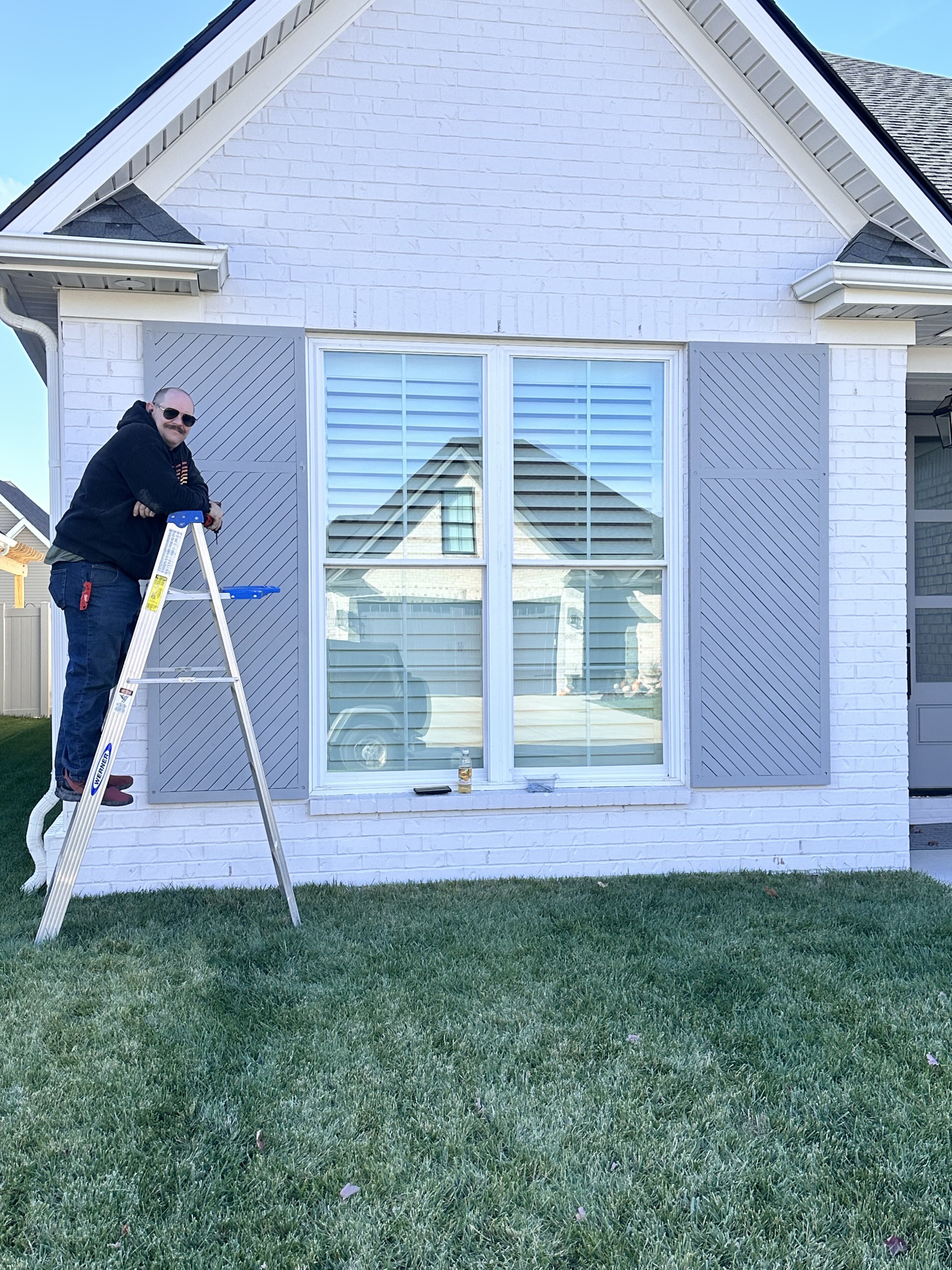 These are custom blinds that were installed professionally in lexington kentucky