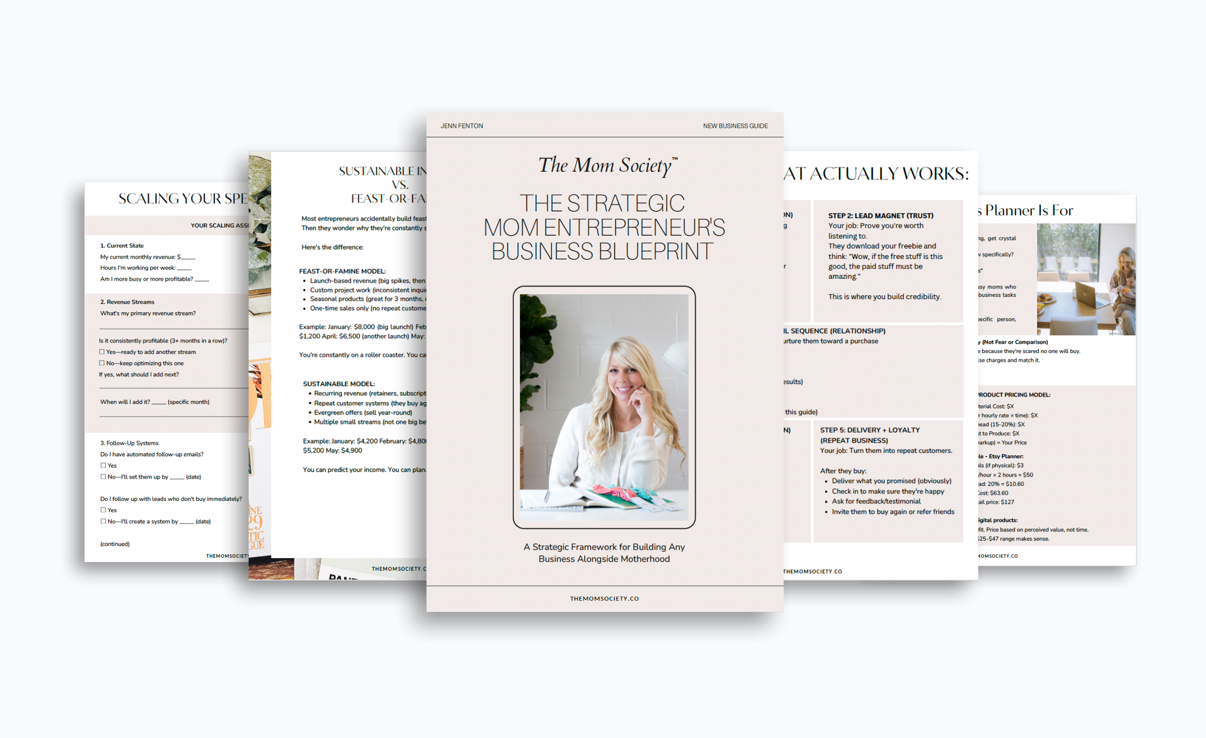 The Strategic Mom Entrepreneur’s Business Blueprint