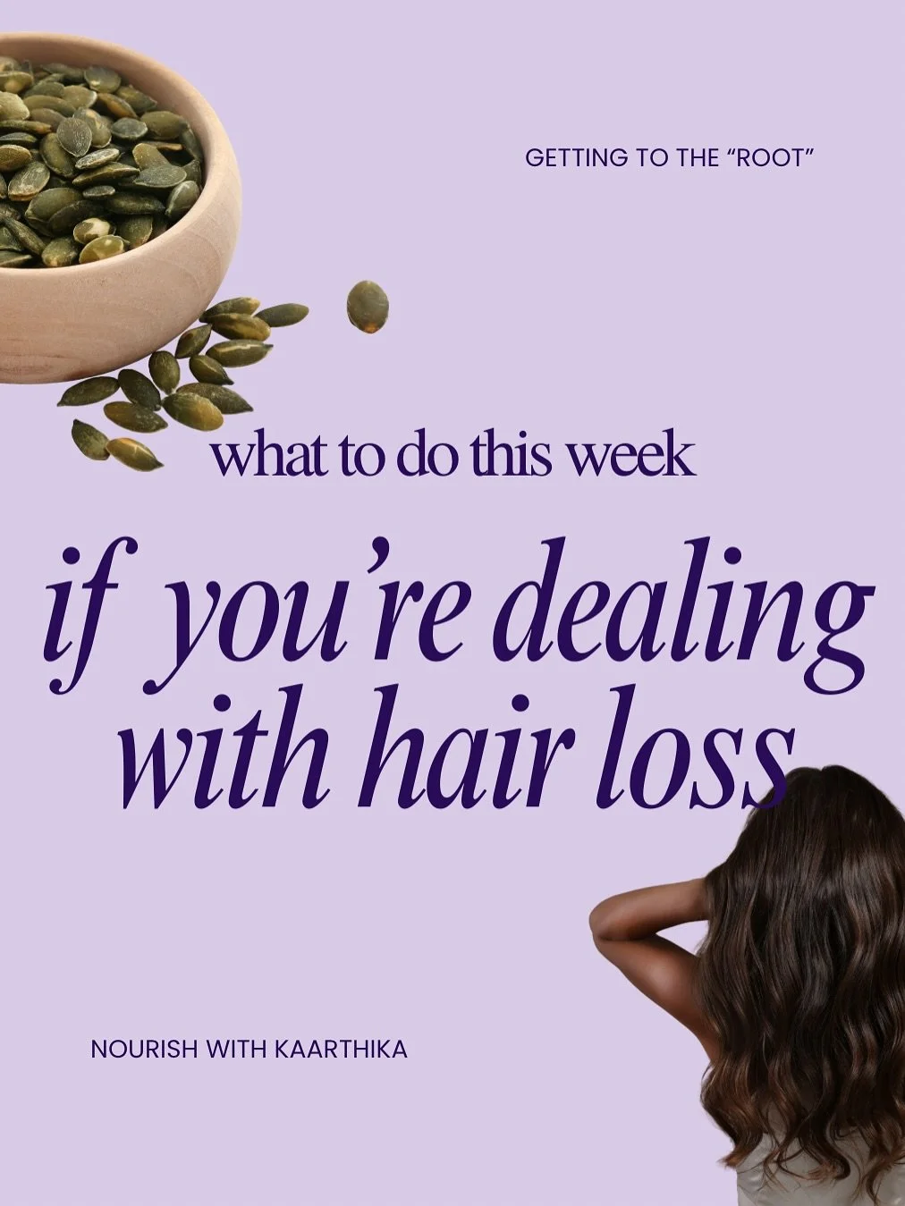 Before grabbing a new supplement, start here.

Hair loss is often a sign that your body&rsquo;s under some kind of stress. Whether that&rsquo;s nutrient depletion, hormone shifts, gut imbalances, or all of the above. 

It&rsquo;s often more than just