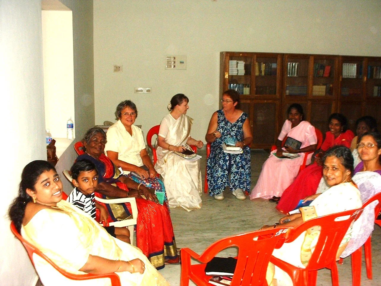 Open sharing in Muttom, India
