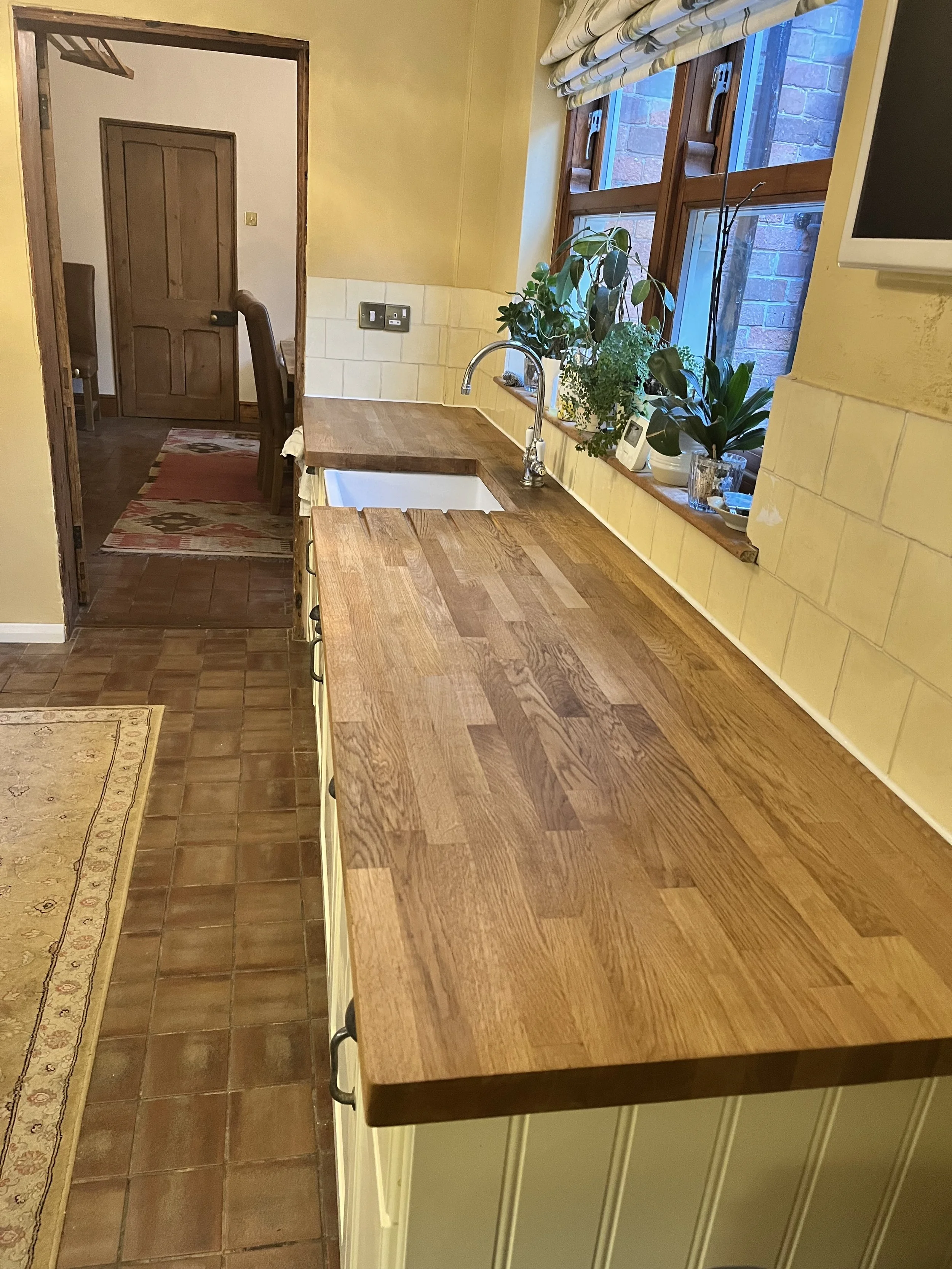 Oak Worktop Replacement