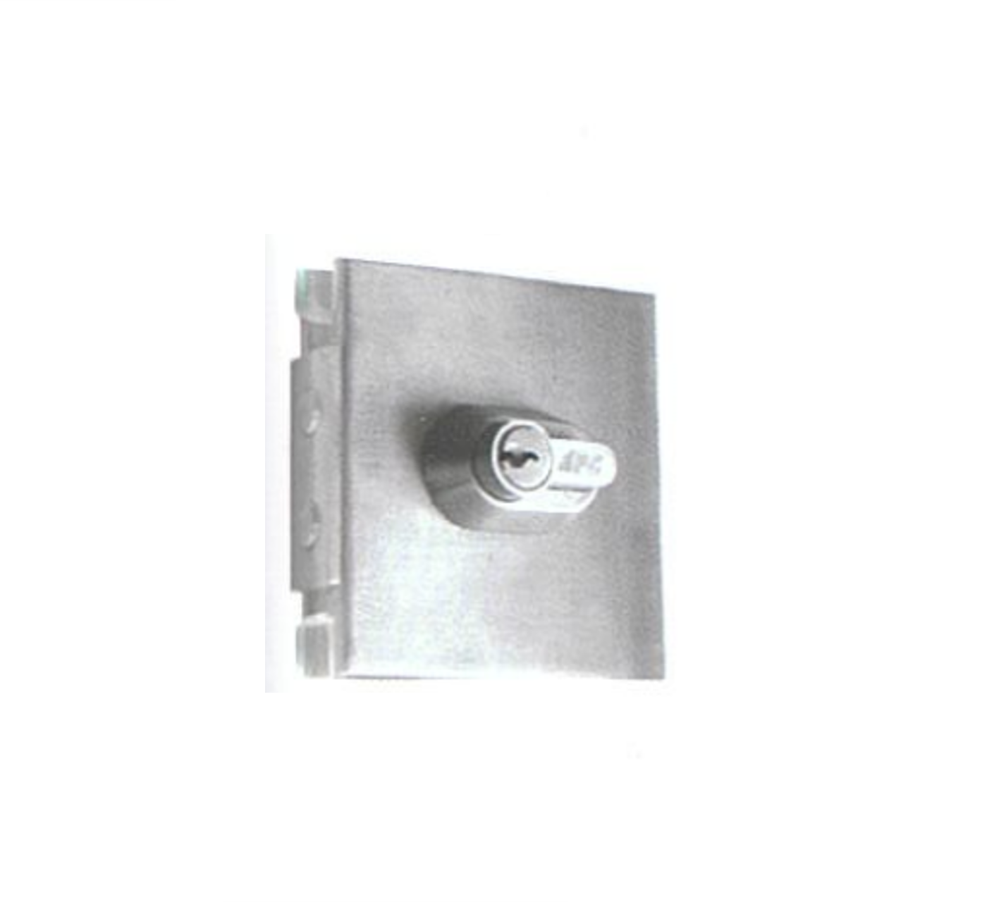 Fechadura adaptável para vidro