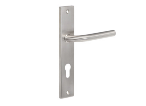 Puxador de espelho ao alto com entrada de chave Yale 16mm