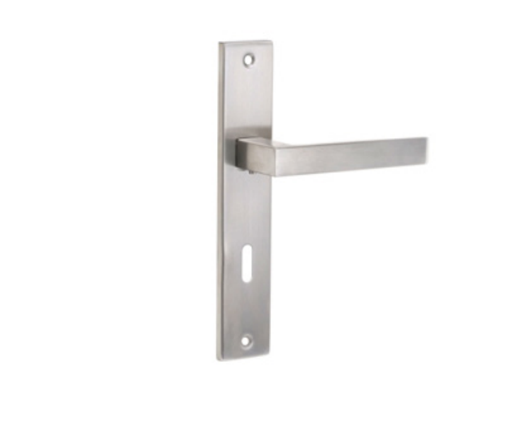 Puxador de espelho ao alto com muleta retangular