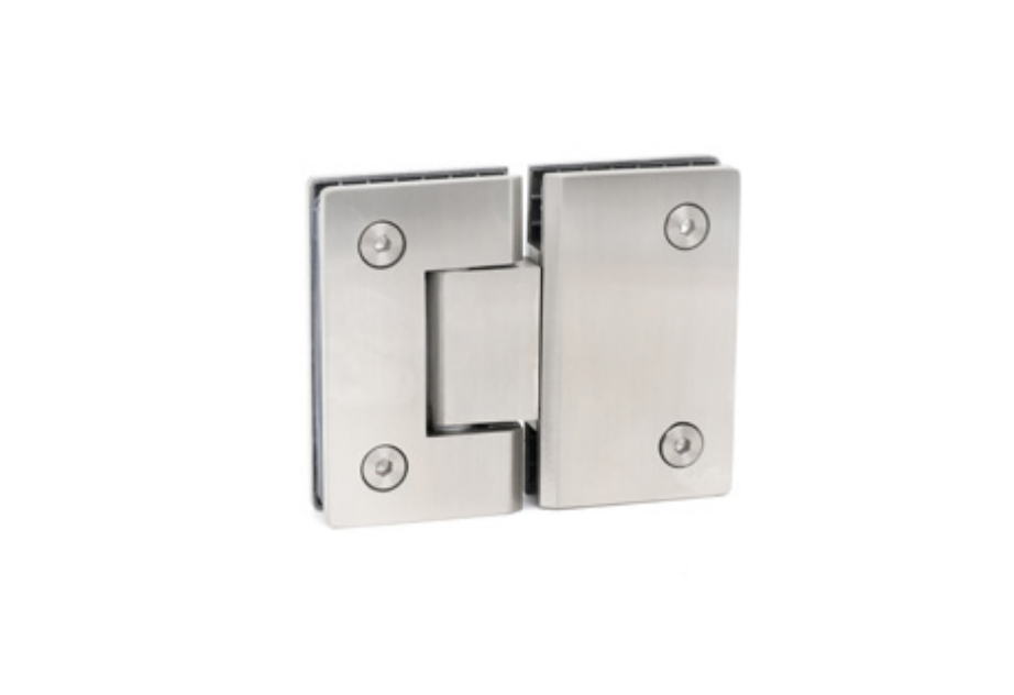 Dobradiça para vidro de 180º