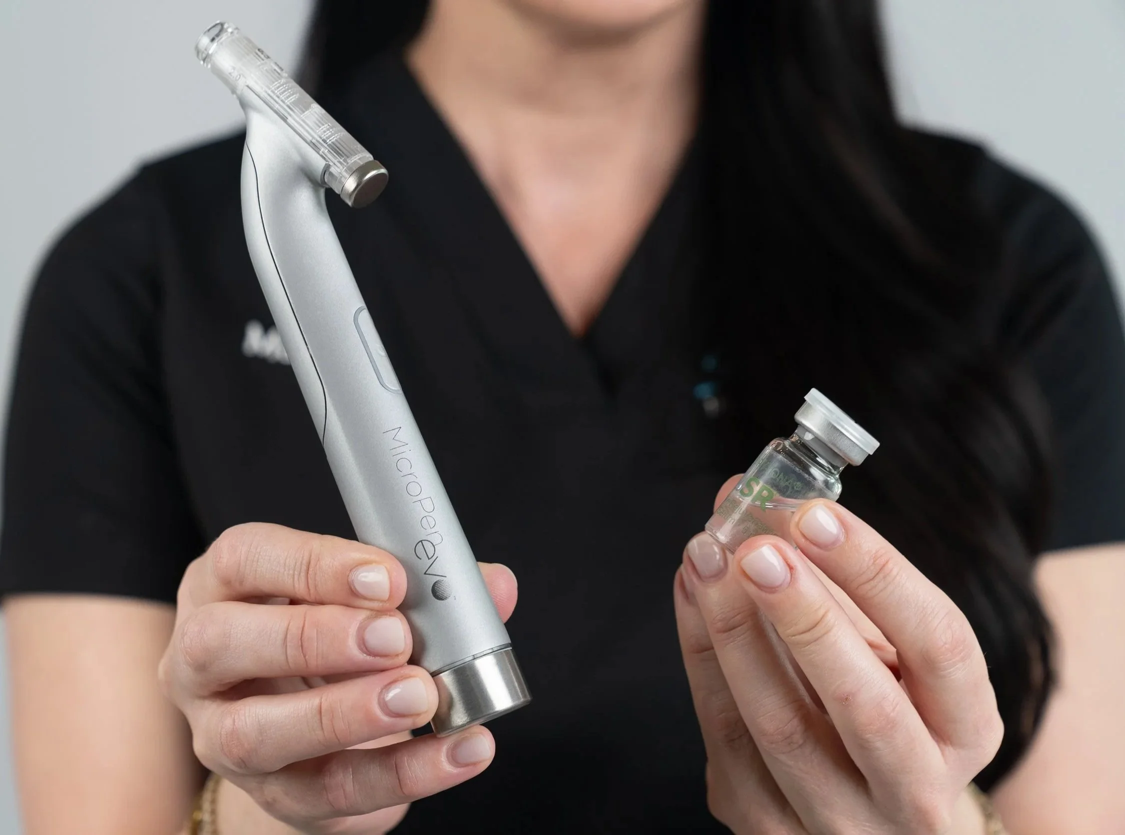 Microneedling with SR