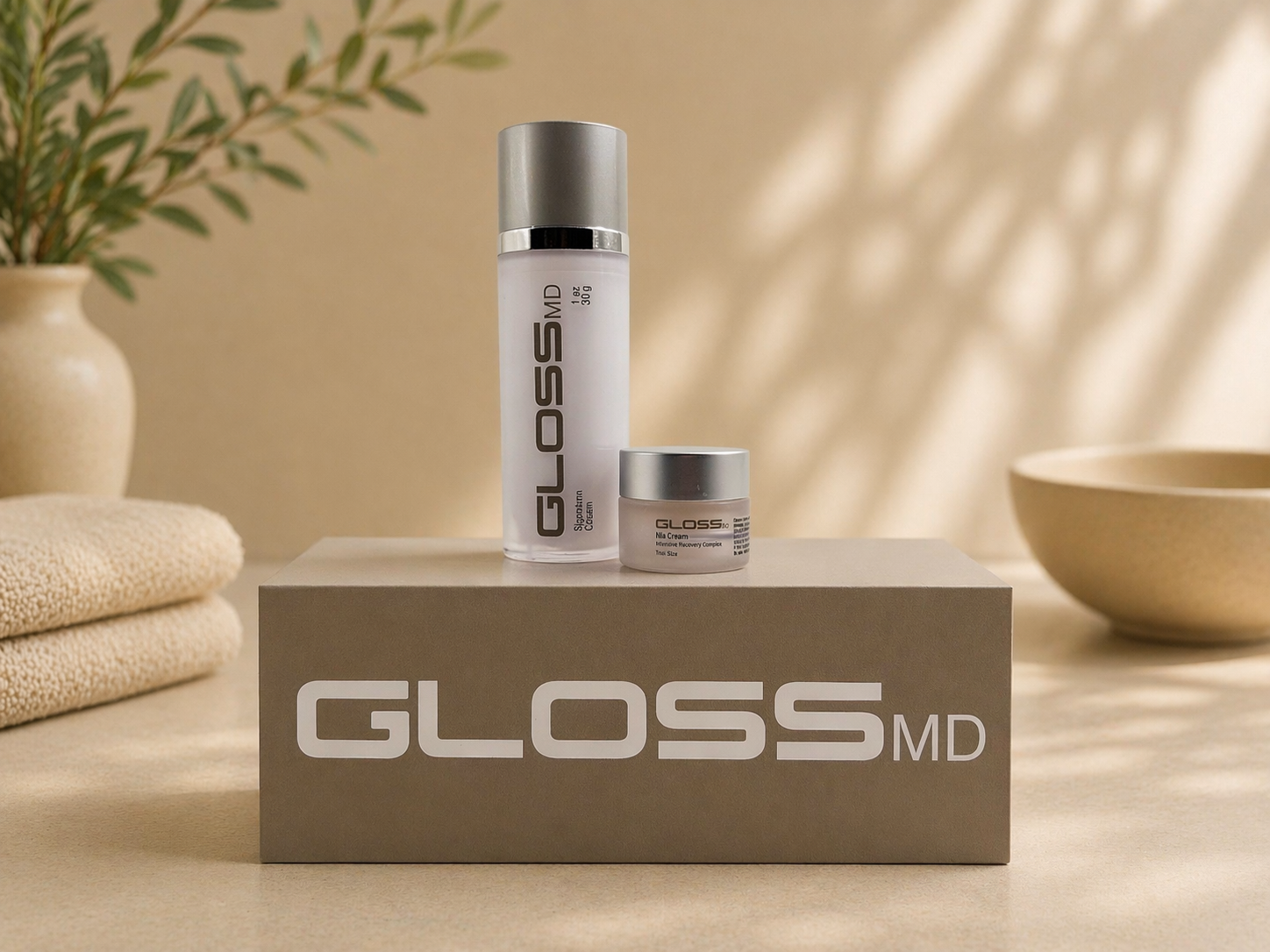 Spa-inspired skincare still life display.png