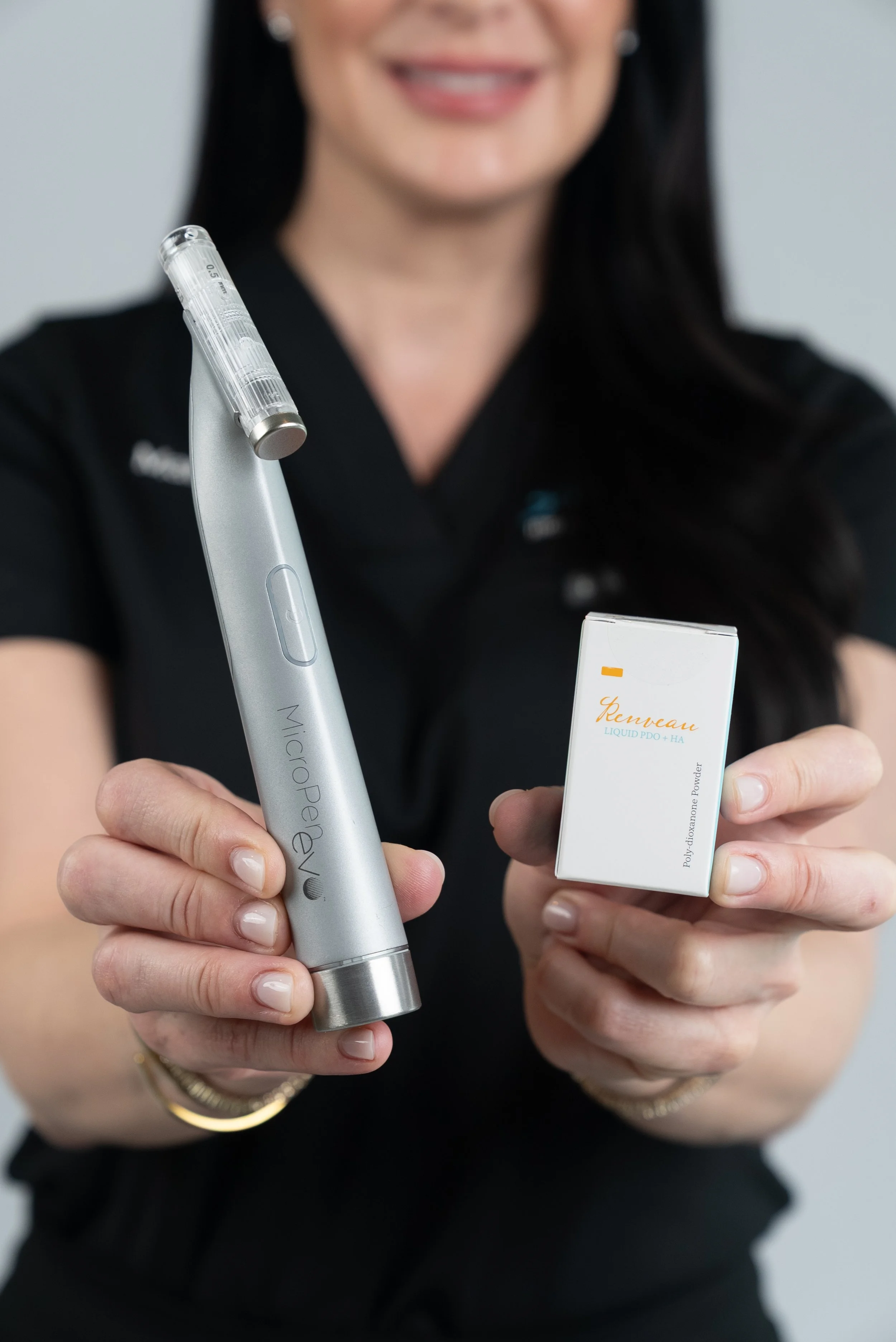 Microneedling with PDO Threads