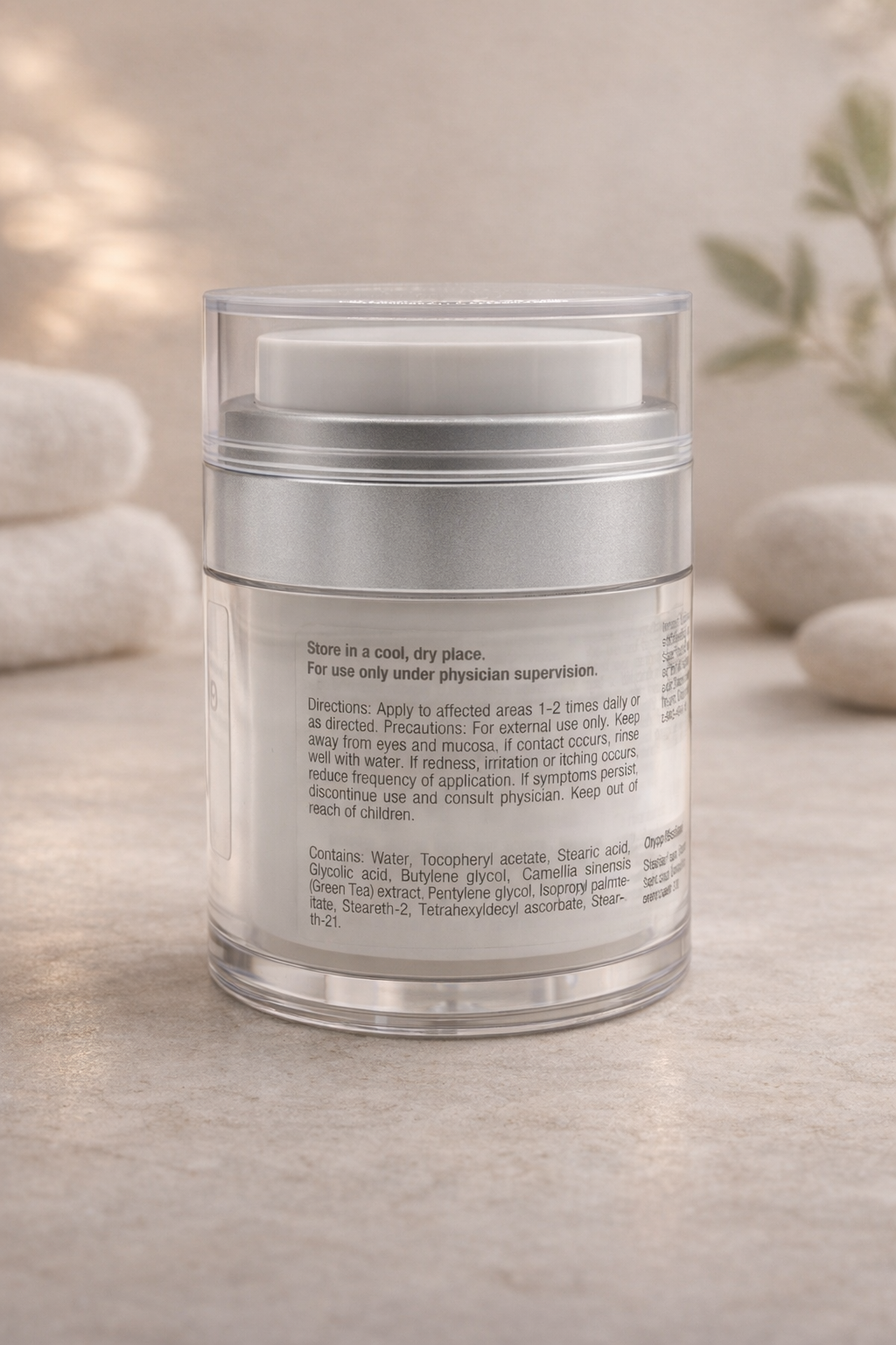 Skincare cream in spa setting.png