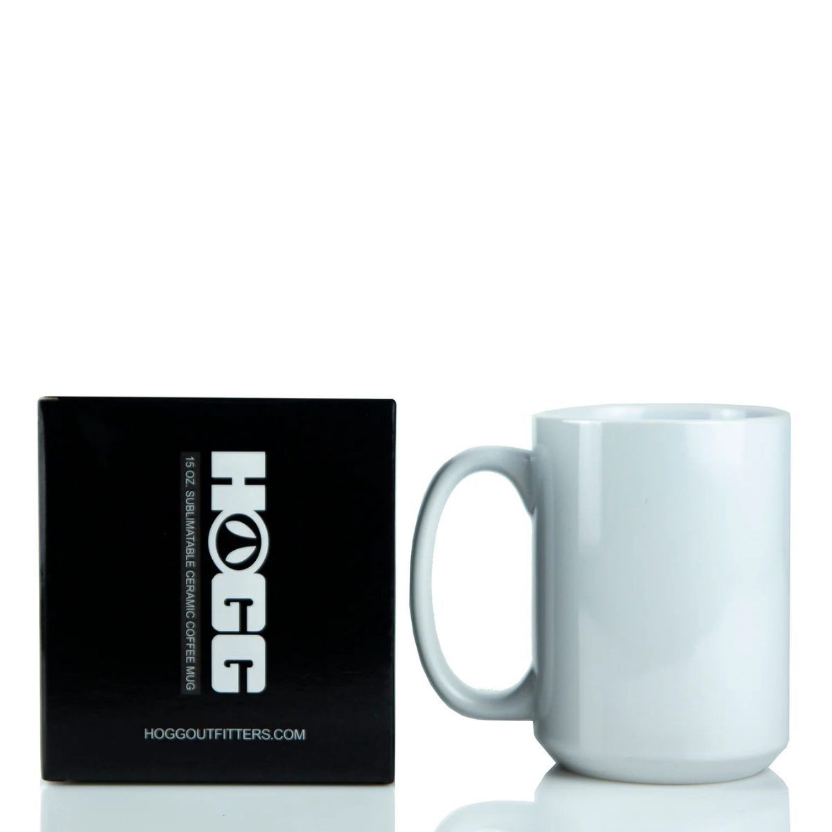 15oz Sublimatable Ceramic Coffee Mug