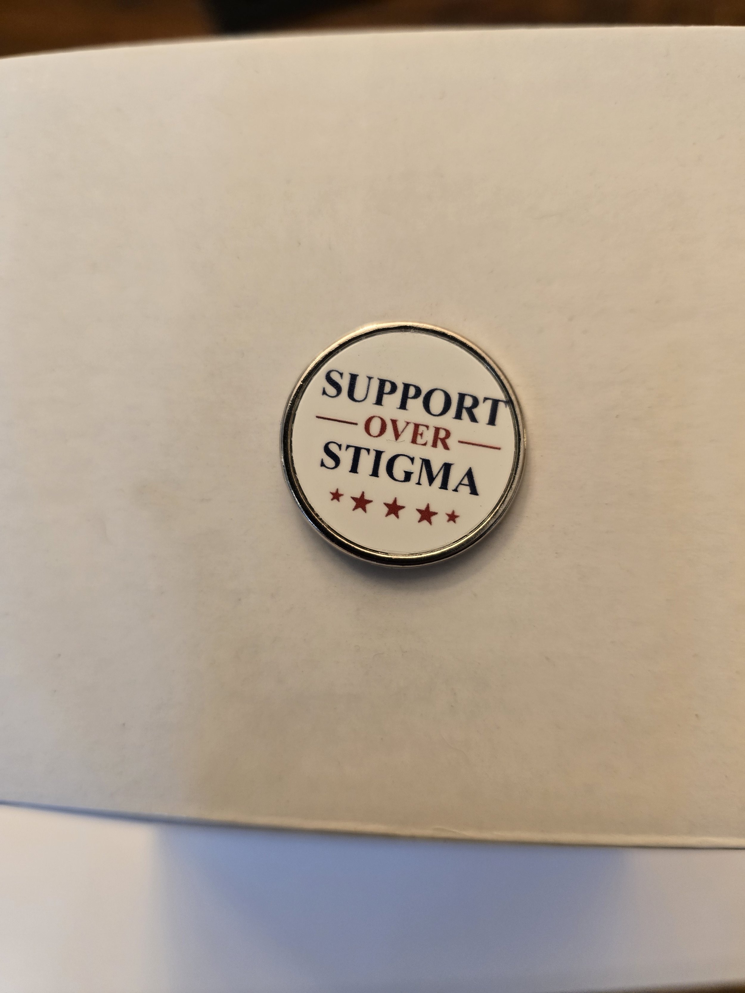 1 inch Round Support Over Stigma Pin