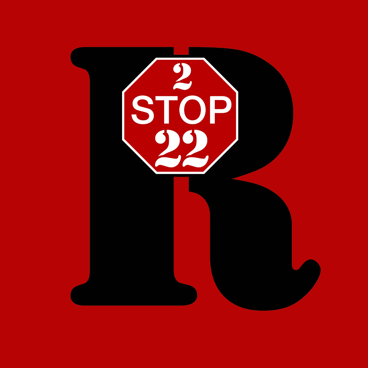 Rock2Stop22 Big Red R