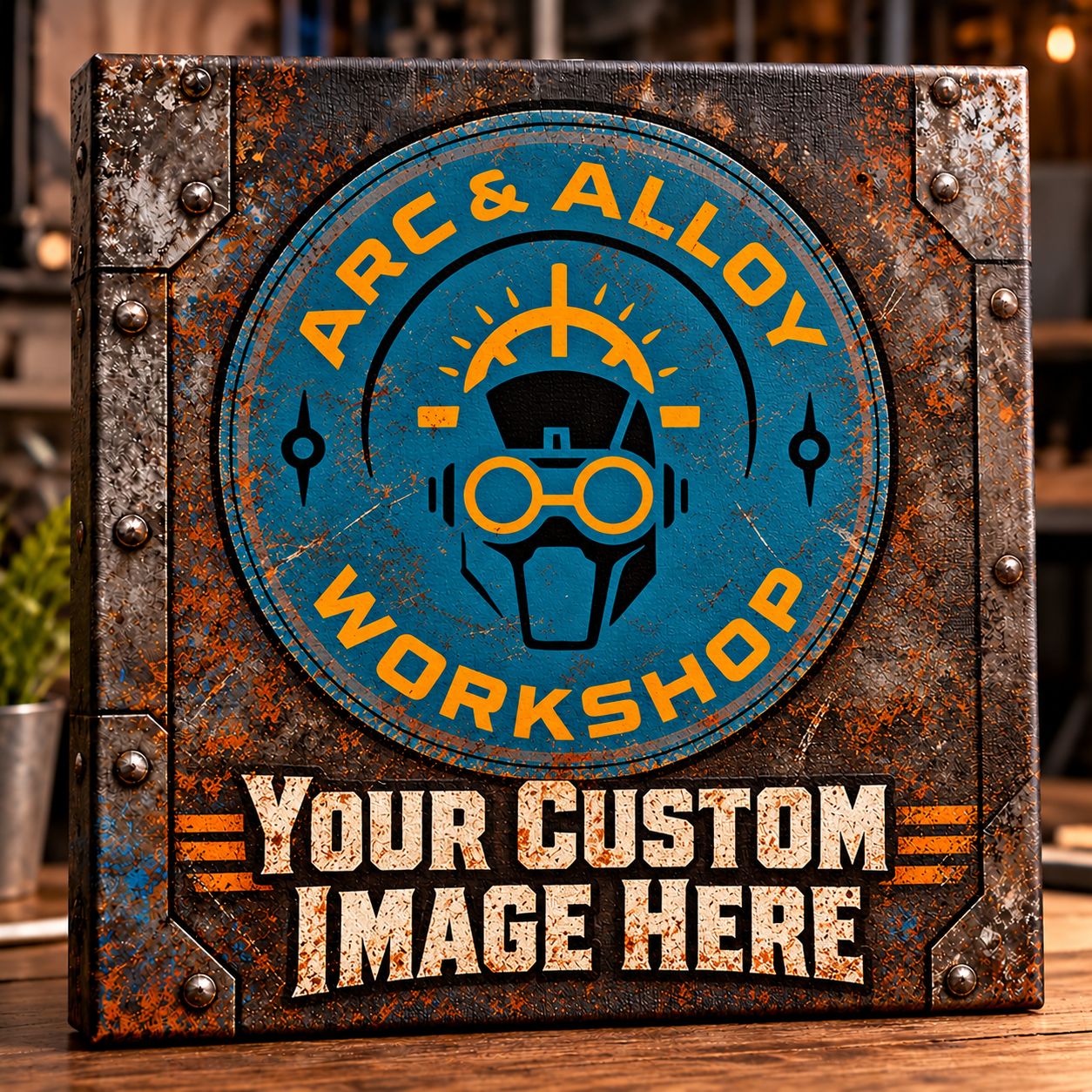 Rusty Arc & Alloy Workshop Sign.png