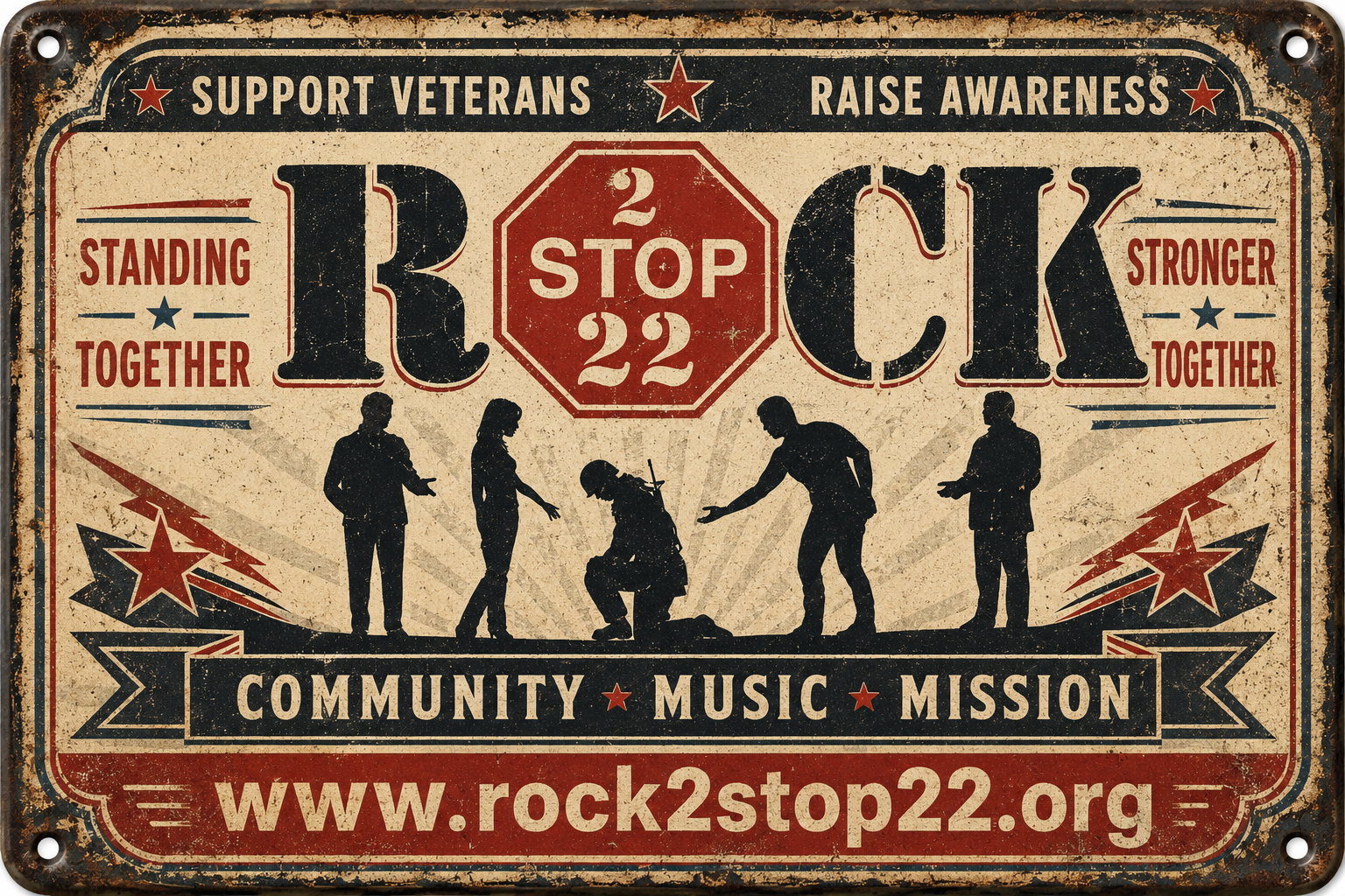 Rock2Stop22 Vintage sign