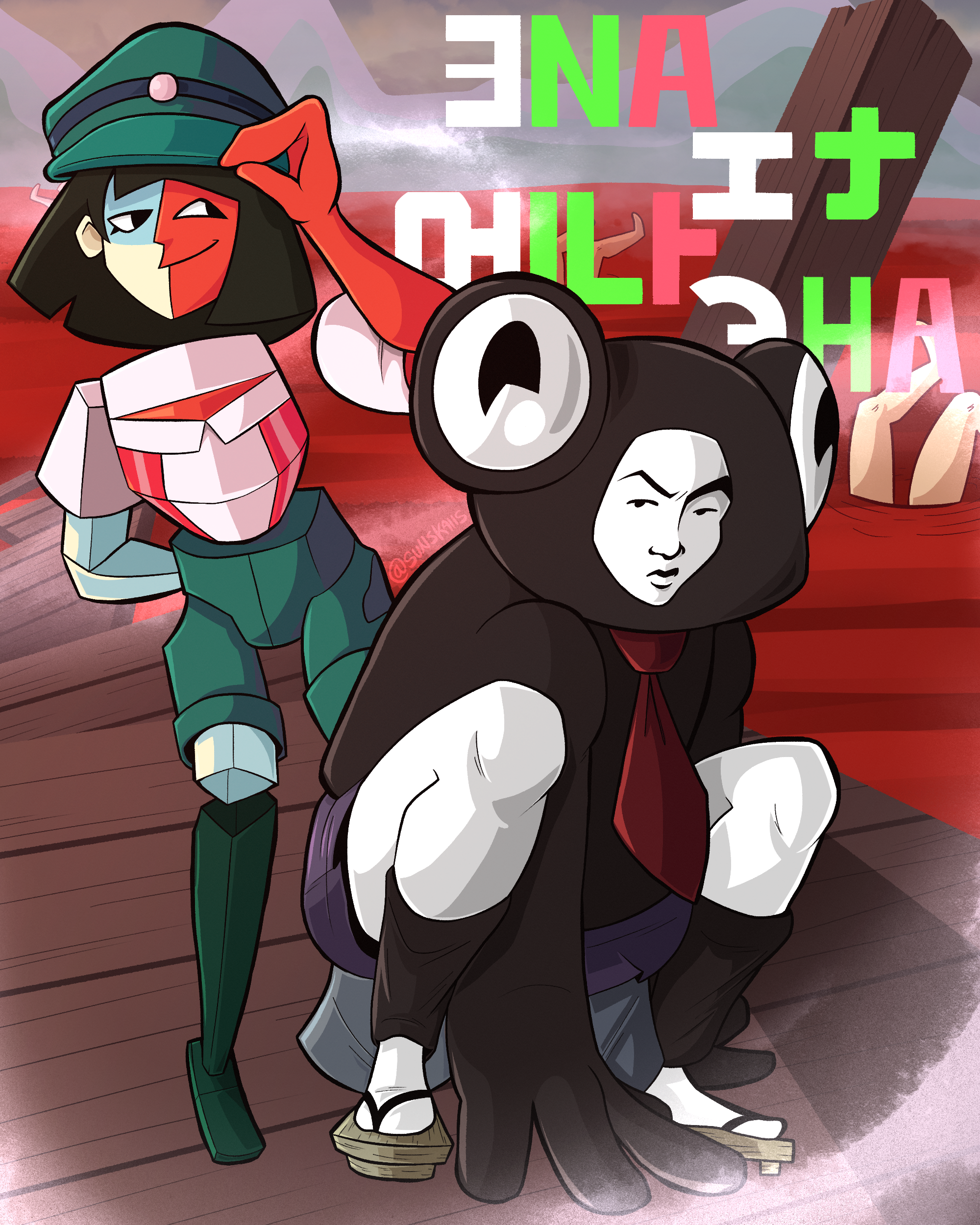 ENA and Froggy from ENA: Dream BBQ (2025)