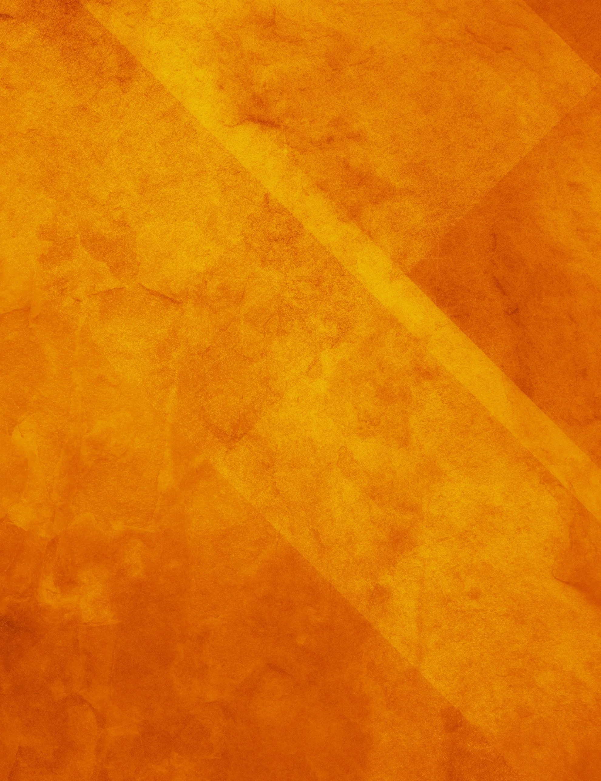 Close-up of orange paper with textured and crumpled surface.