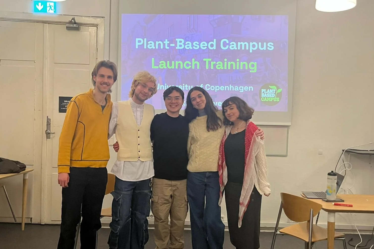 Copenhagen and Roskilde Students Launch Campaign for 100% Plant-Based Catering