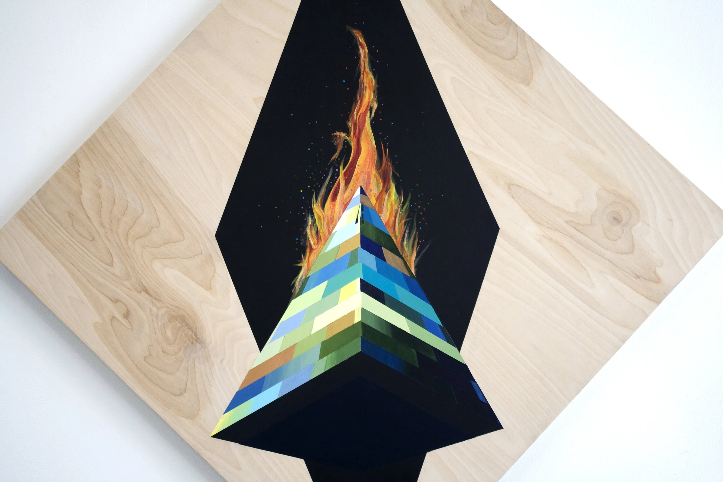 Obelisk on Fire (DETAIL)