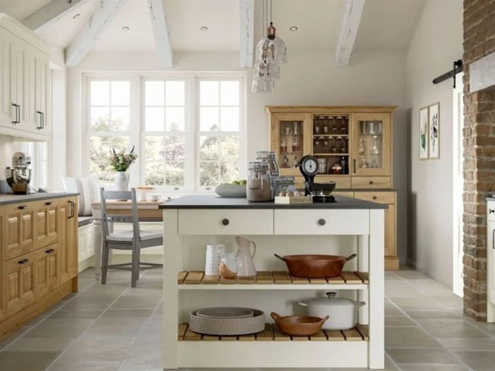 Dakota Raised kitchen from the CNC Cut collection