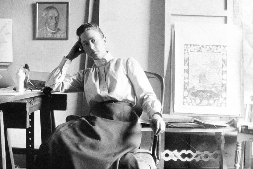 Hilma de los espíritus y la amazing Grace