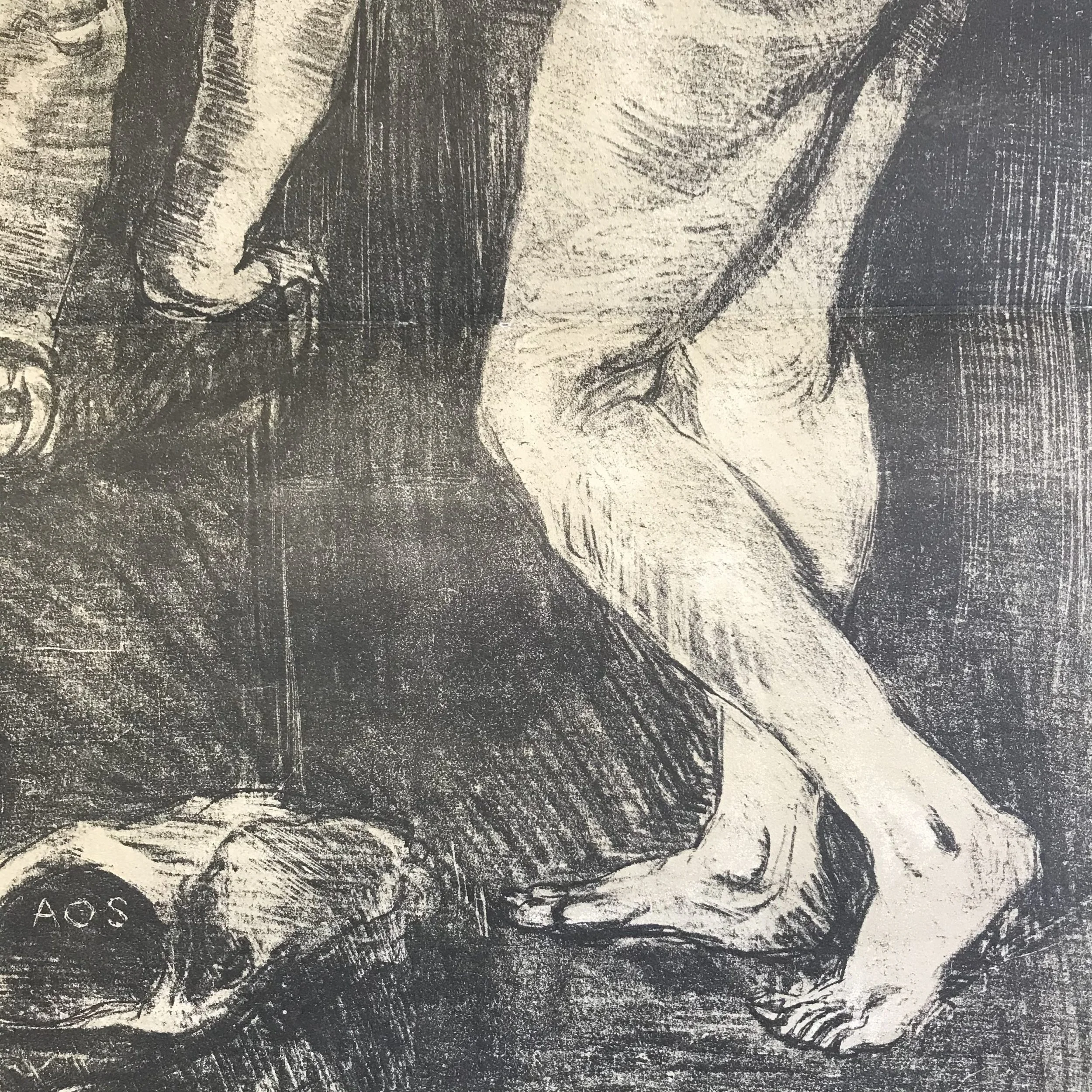  Litografía de Spare (1923). 