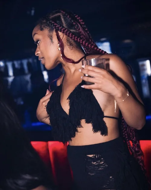 Partygoers at Exchange Miami