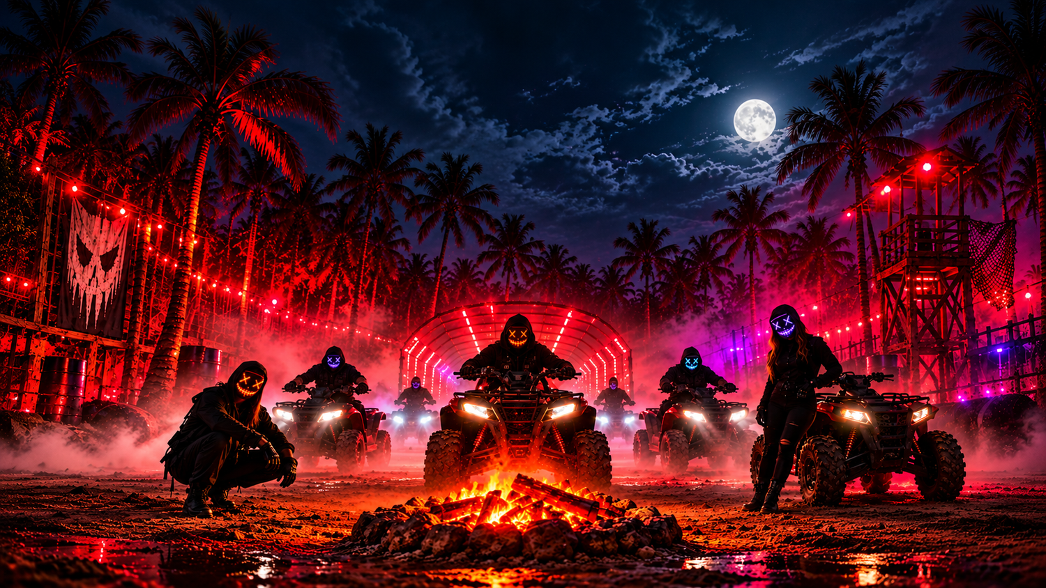 Halloween After Dark ATV Night in Miami