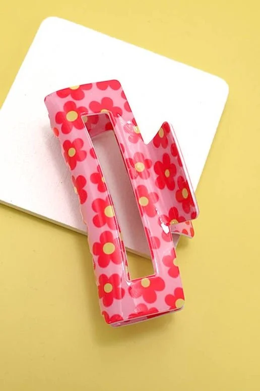 Jumbo Daisy Hair Claw Clip