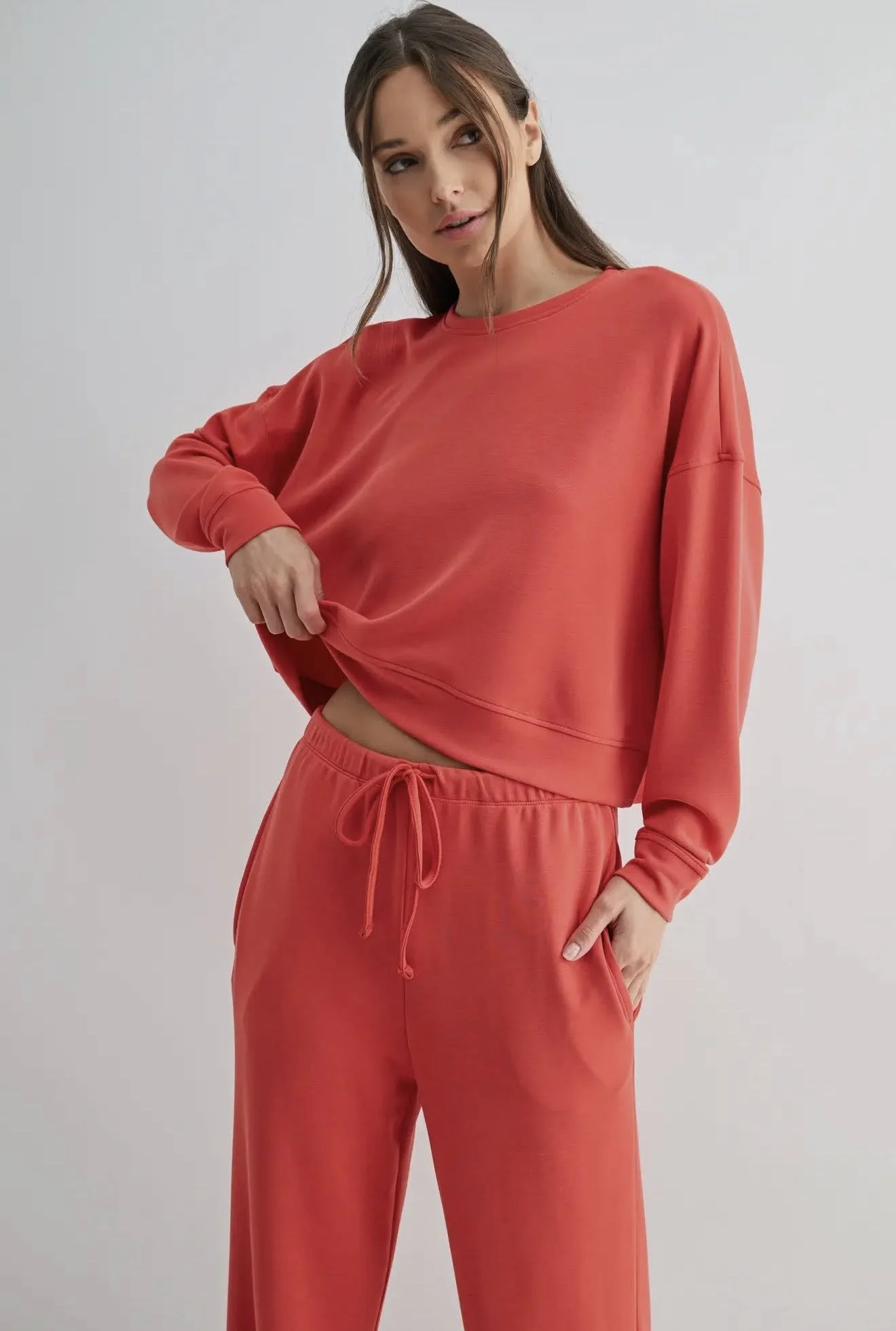 Laguna Dropped Shoulder Sweatshirt