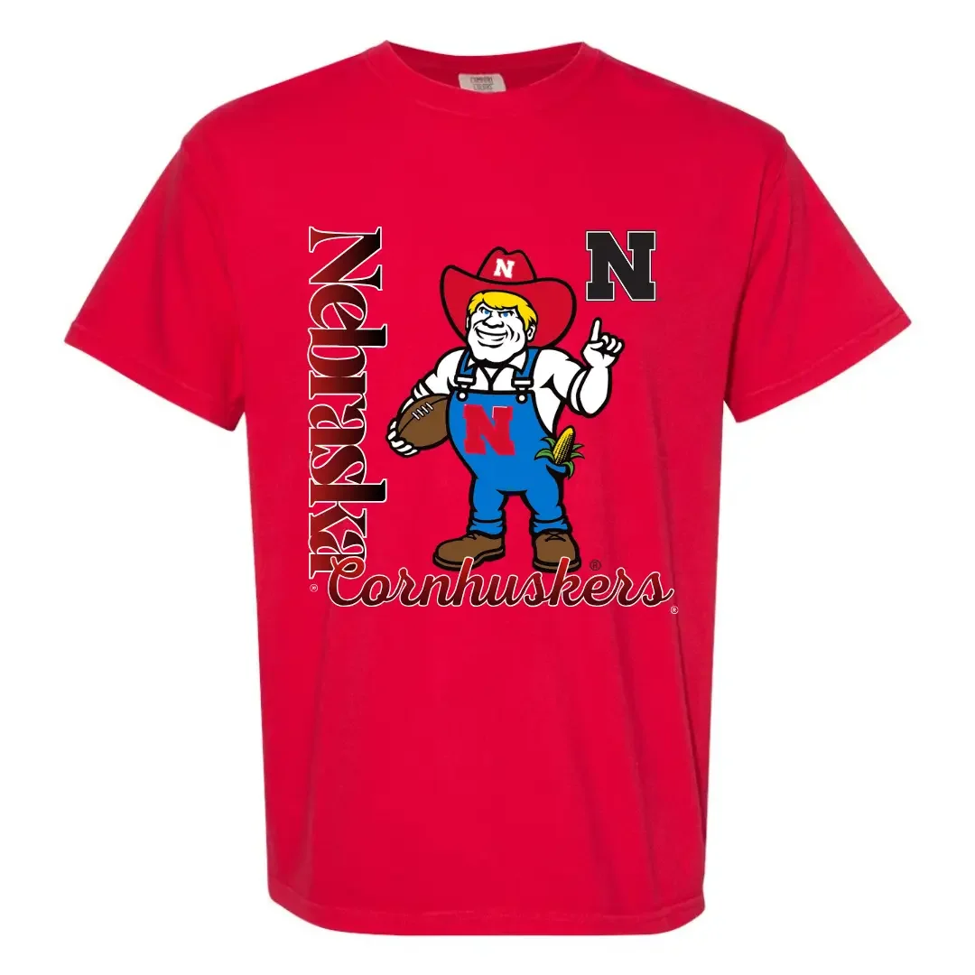 Nebraska Sideways Herbie Tee