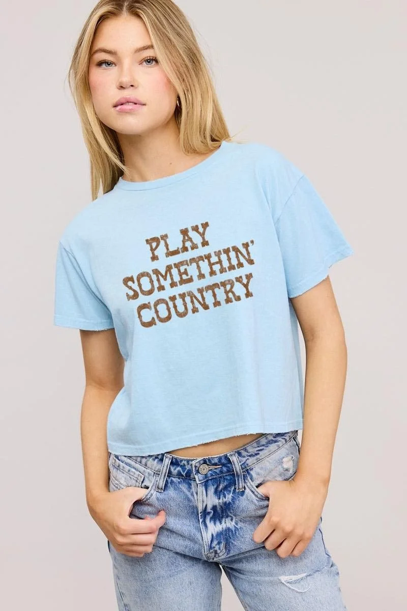 Play Somethin' Country Graphic Tee