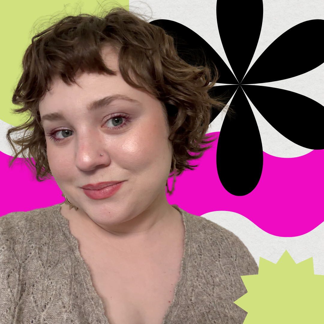 Graphic designer, Addie Steinbacher.