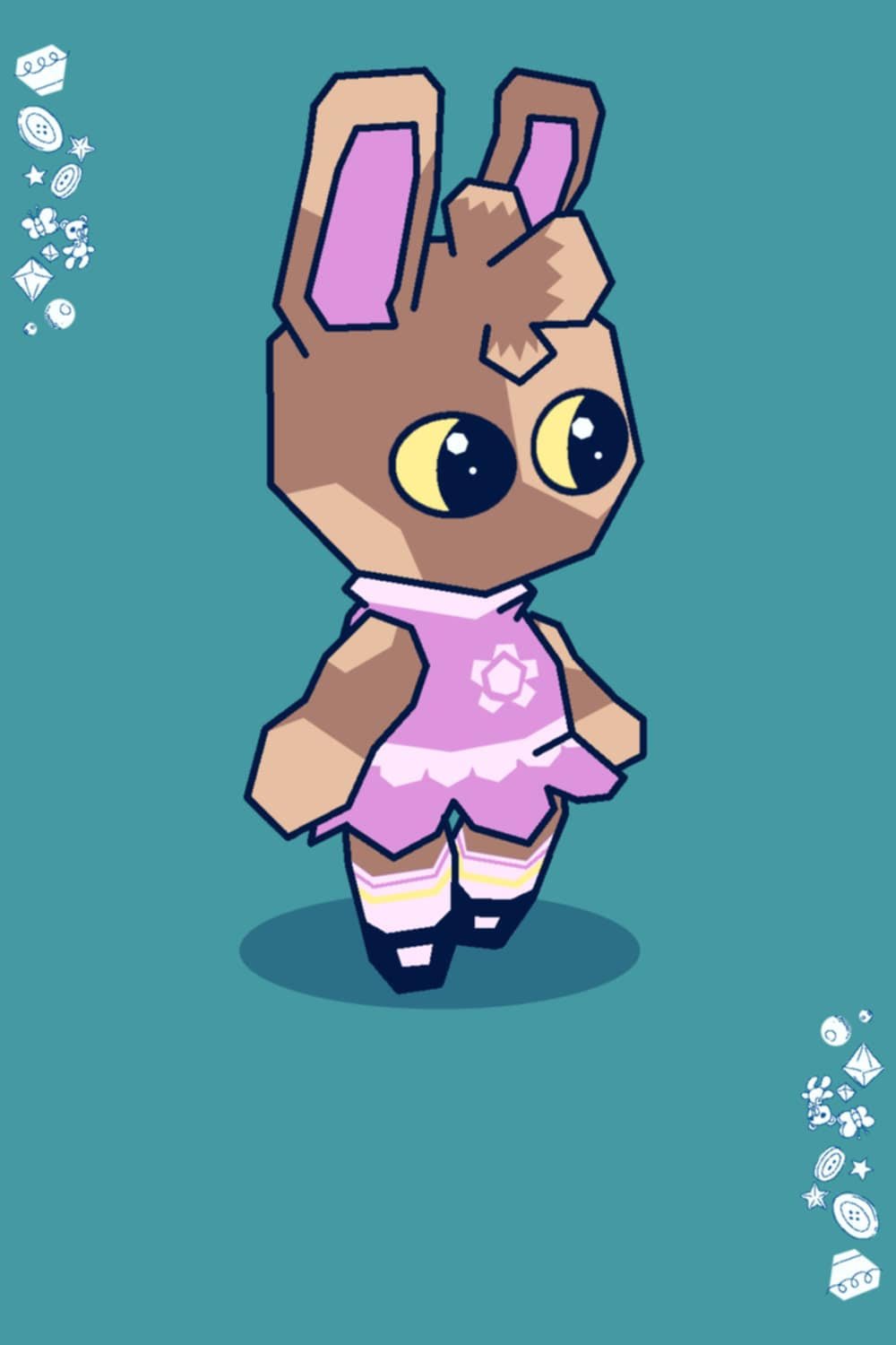 Bunny Character Print