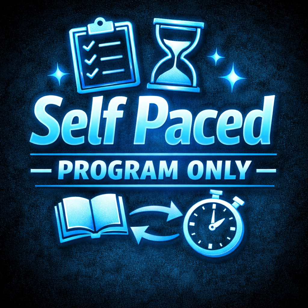 Self Paced Program Only