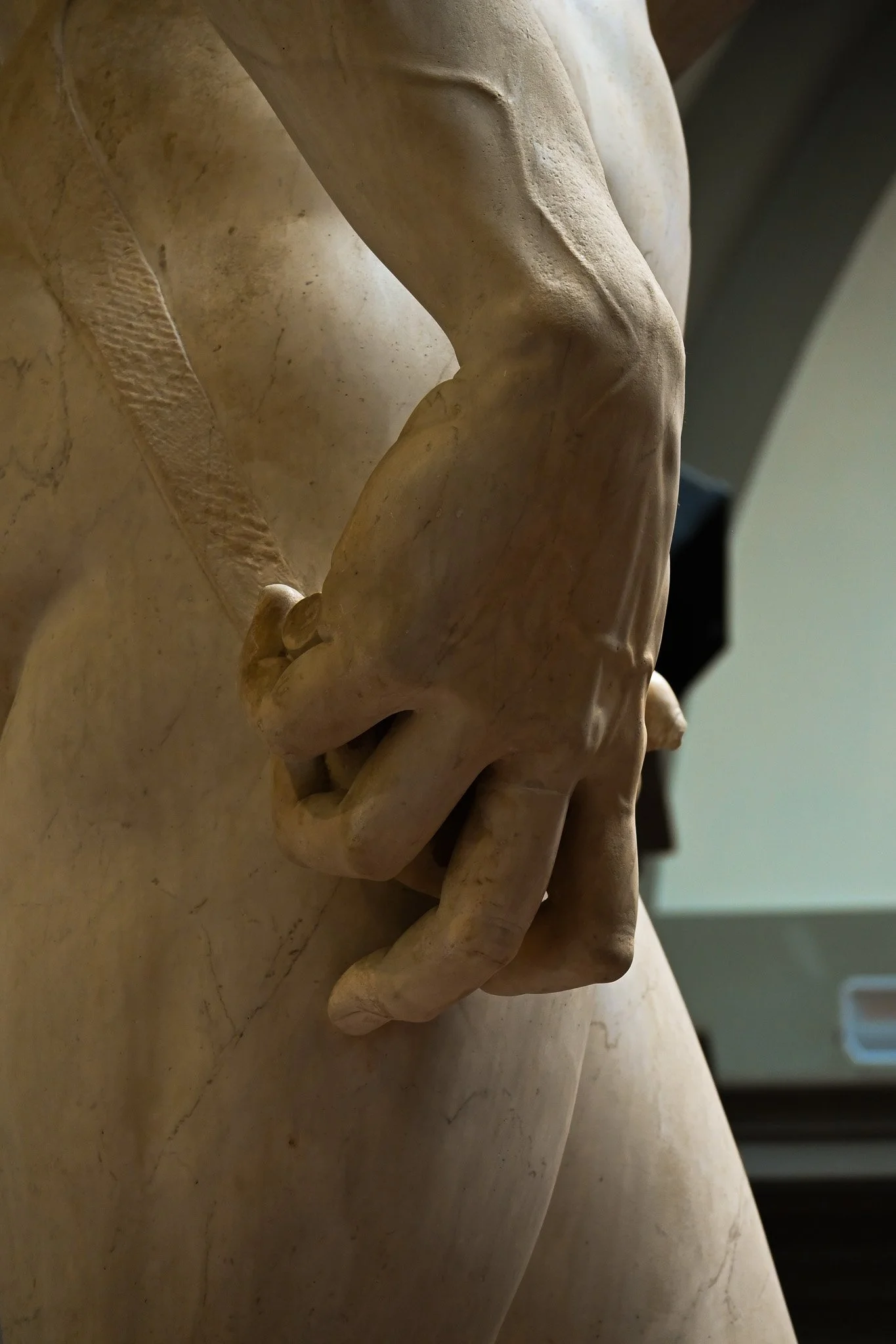 Michelangelo’s David — Hand Detail