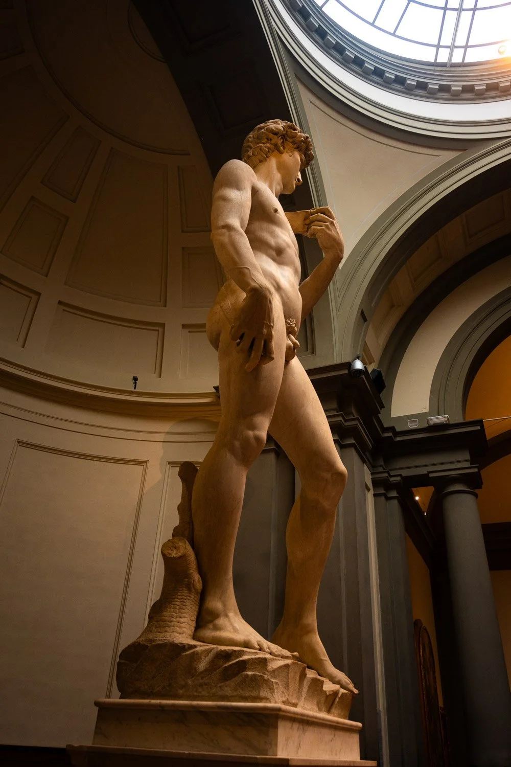 Michelangelo’s David — Side Body View