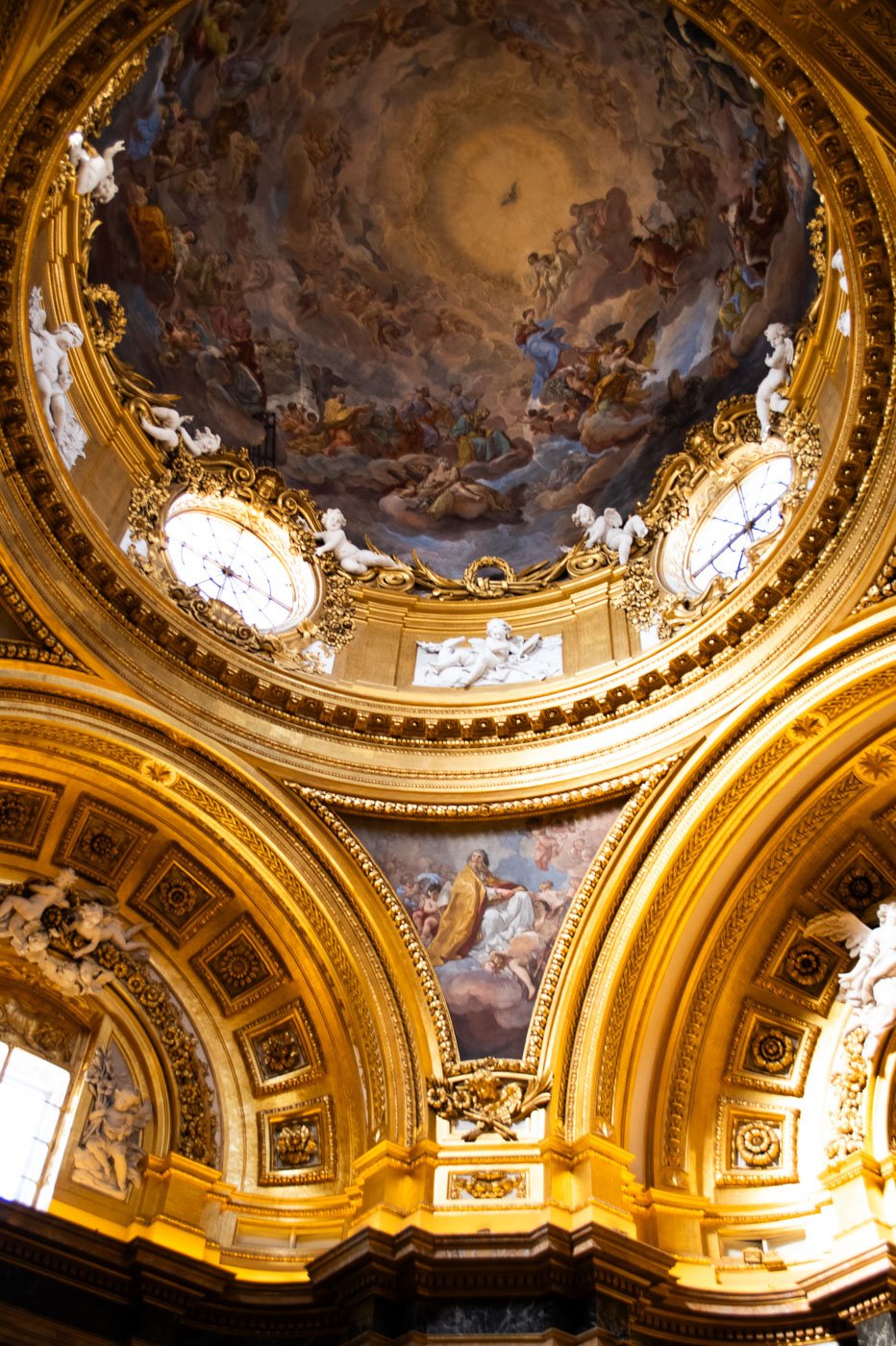 Palacio Real Dome Ceiling Painting