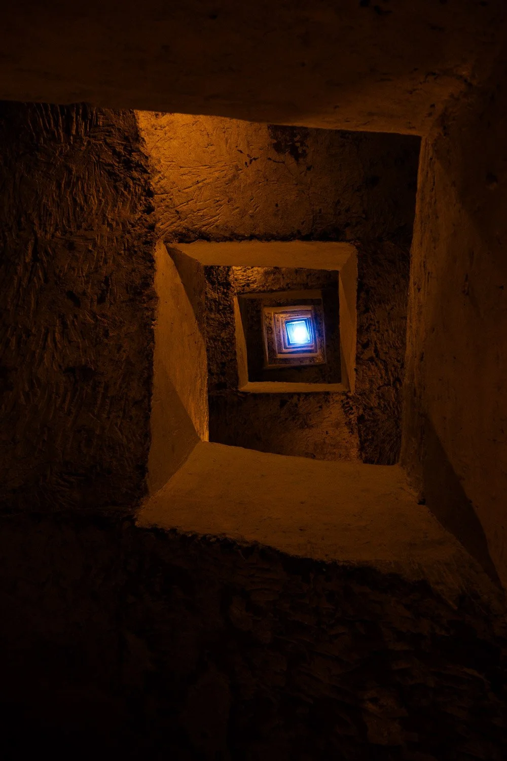 Spiral Staircase — Pompeii WW2 Underground Bunker