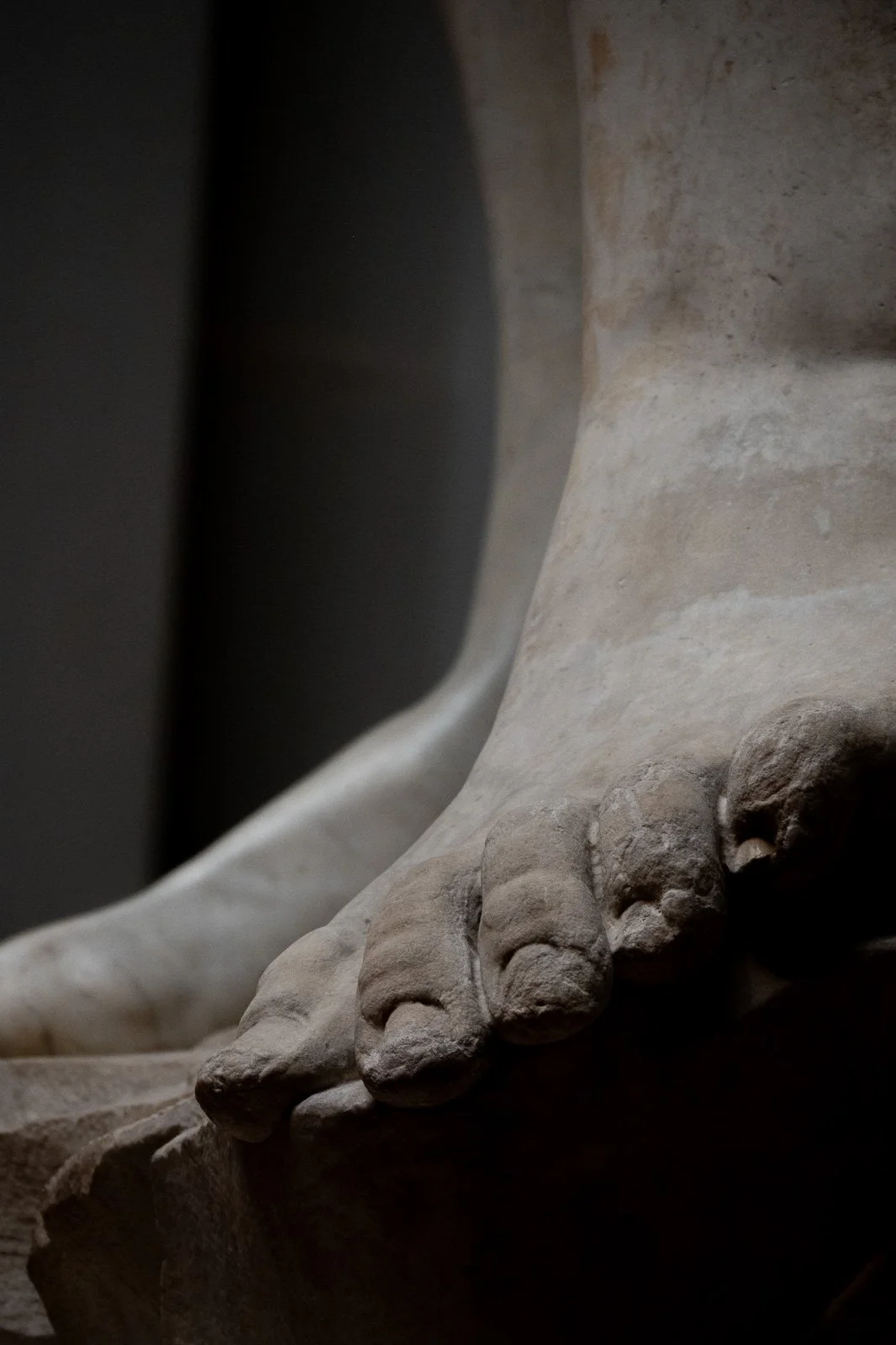 Michelangelo’s David — Foot Detail