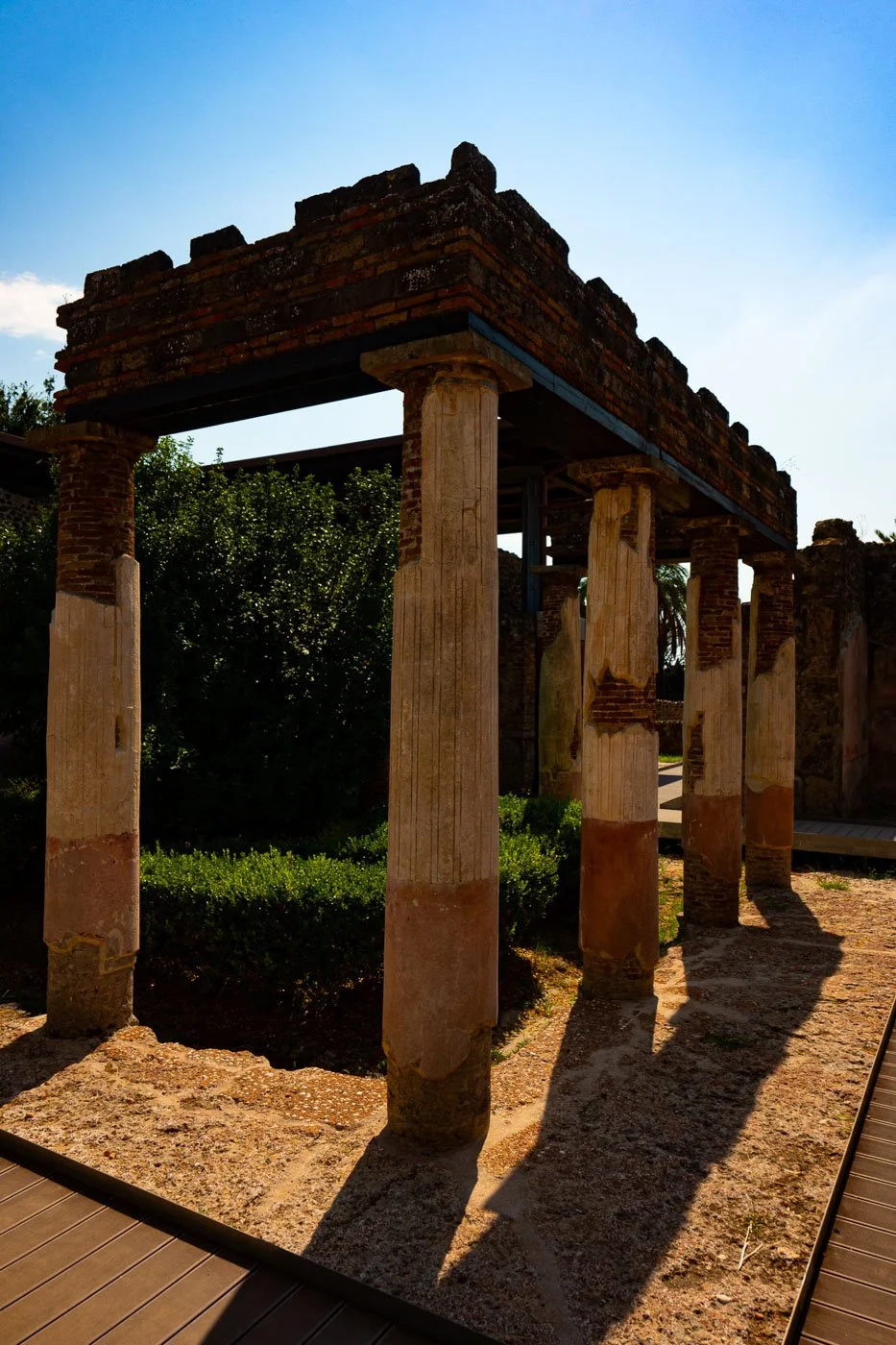 Pompeii Colonnade Ruins