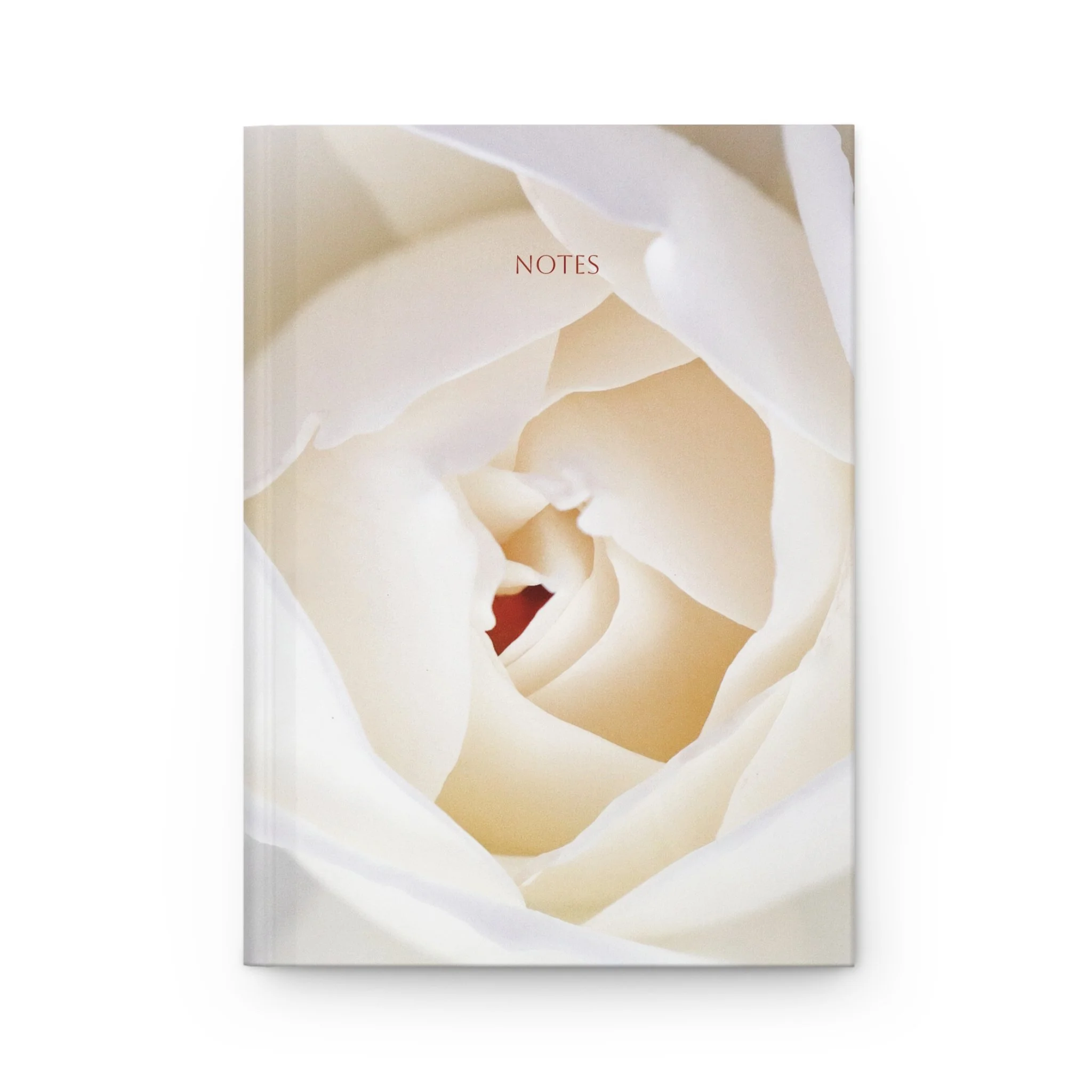 Wild White Rose Notebook