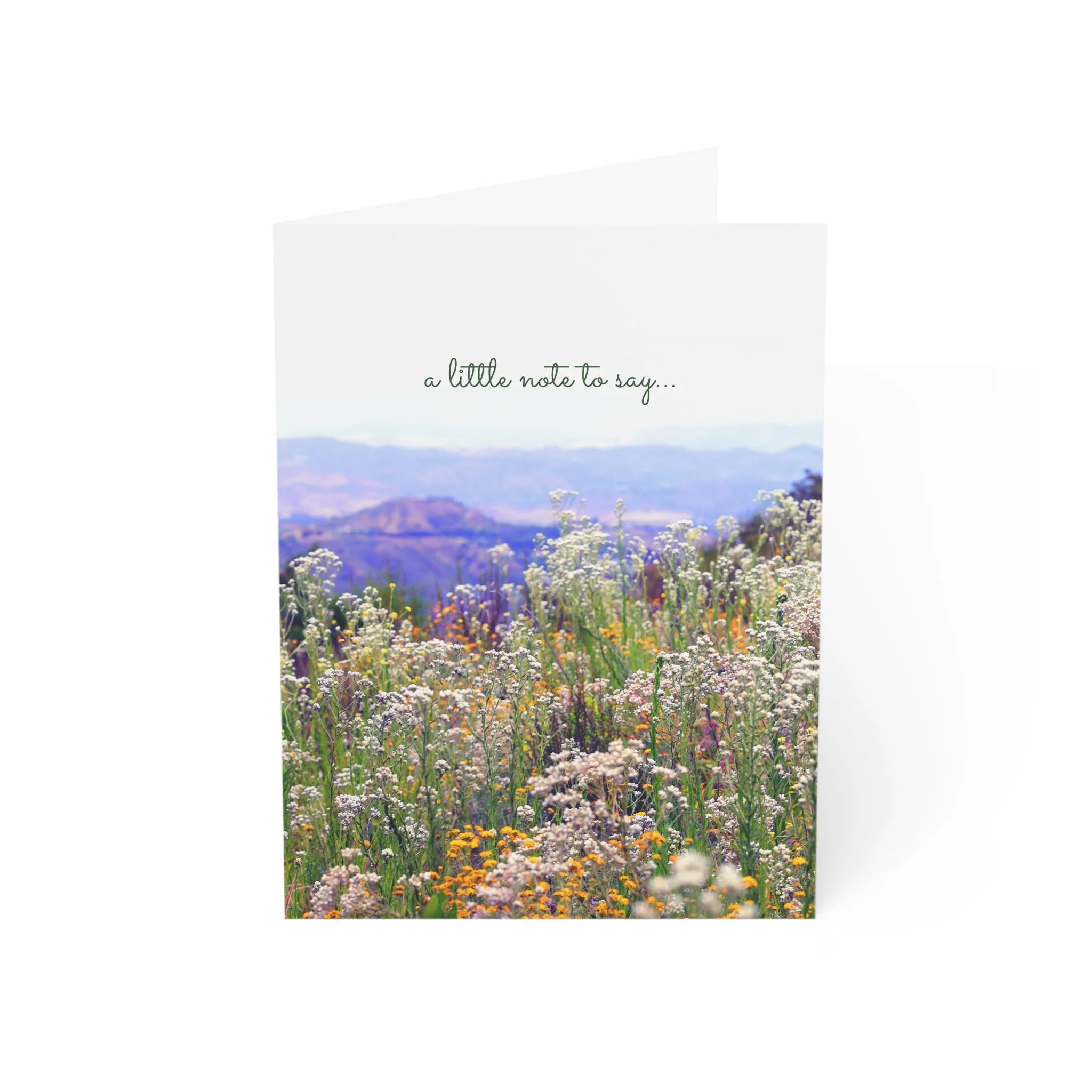 Wildflower Hello Greeting Cards (Set of 10)