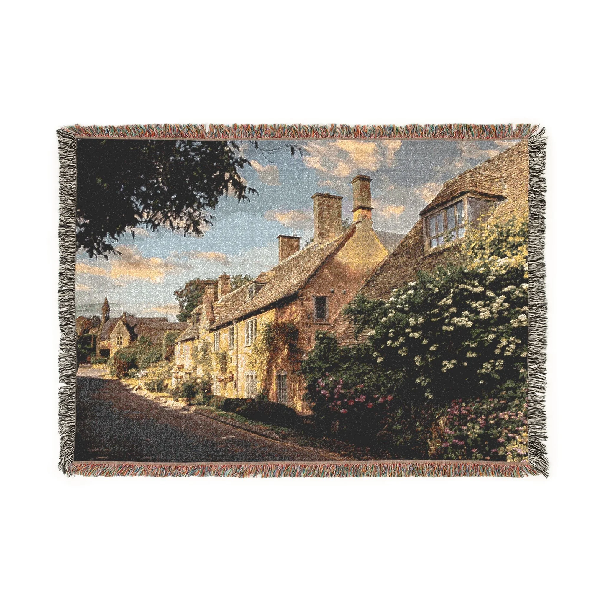 Quintessential Cotswolds Throw Blanket