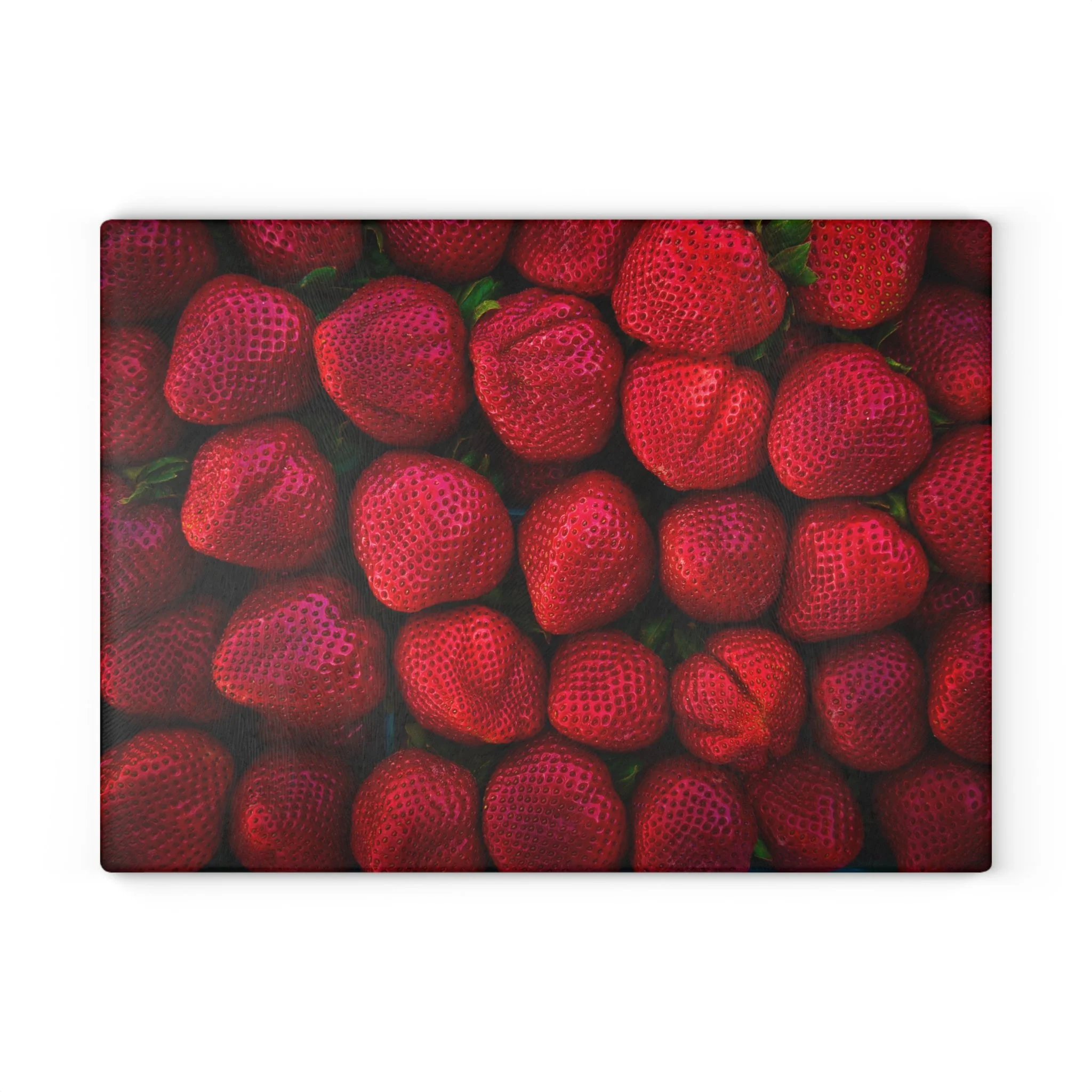 Berry Red Glass Cutting Board