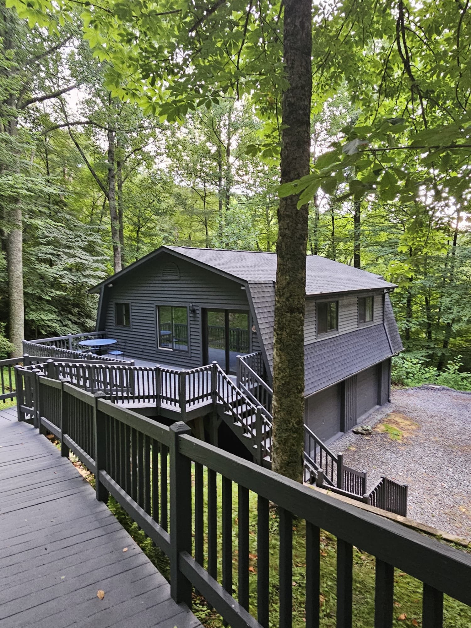 Vale is a 2 bedroom cabin nestled in the trees with mountain springs running around you.  Come for a week or stay 2 months.  This cabin has hosted artists, writers, monks and amazing humans like you.  Low tox, fragrance free and no TV.  An environmen