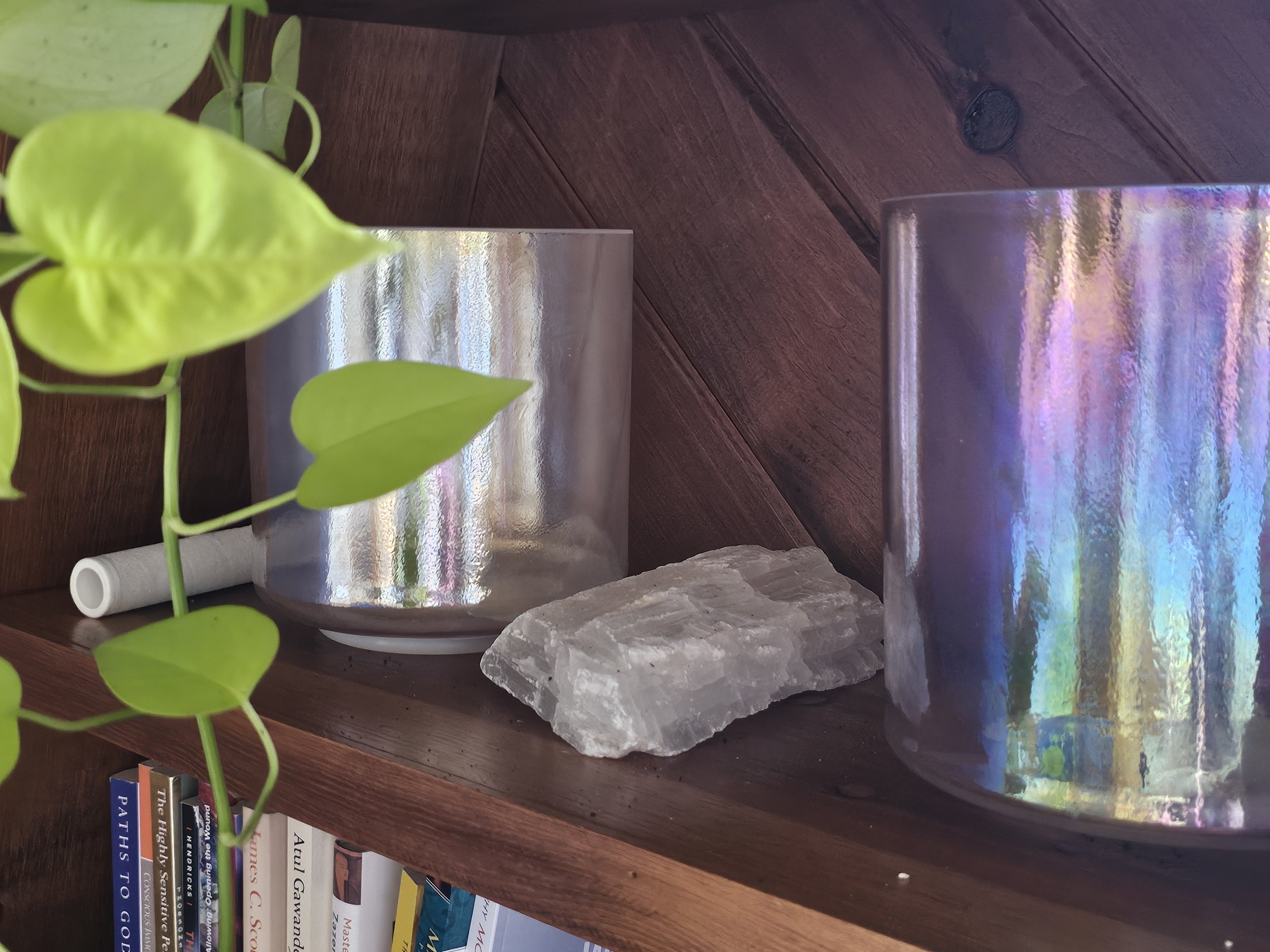 Sound baths, massage, energy work, hypnosis, past life regression and more can all be added to your experience