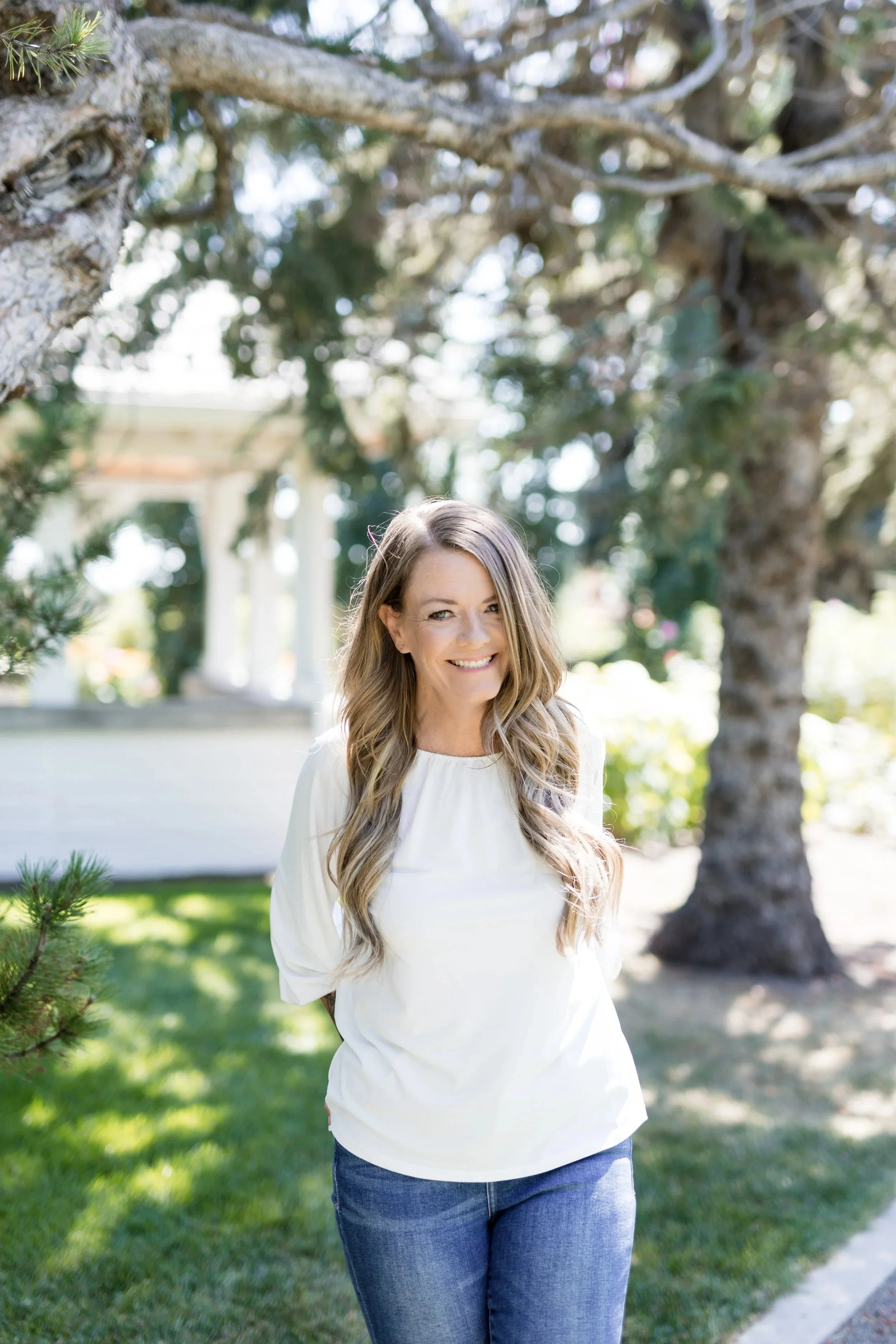 portrait of consciousness teacher sandy l smith smiling