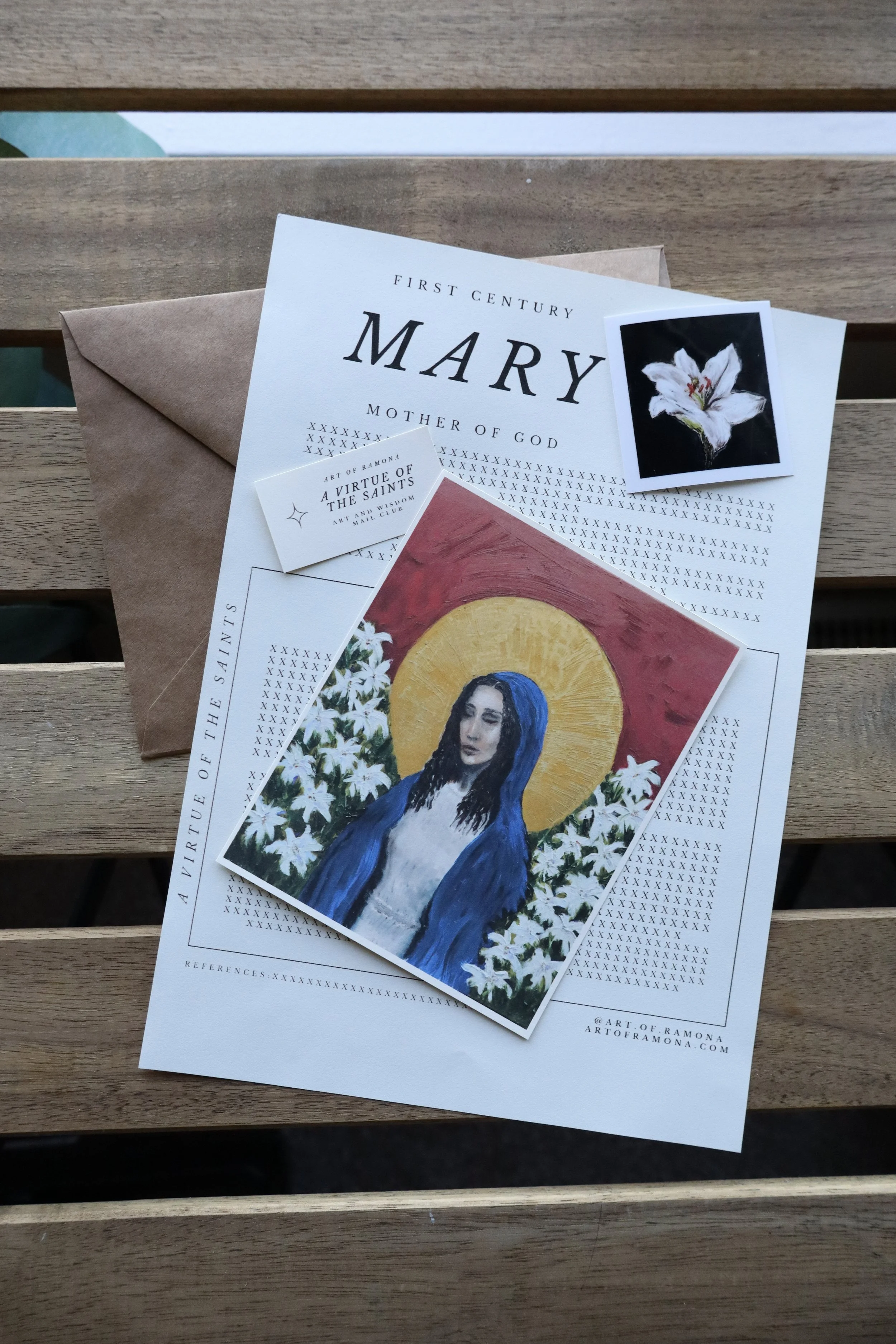 A Virtue Of The Saints (Mail Club)