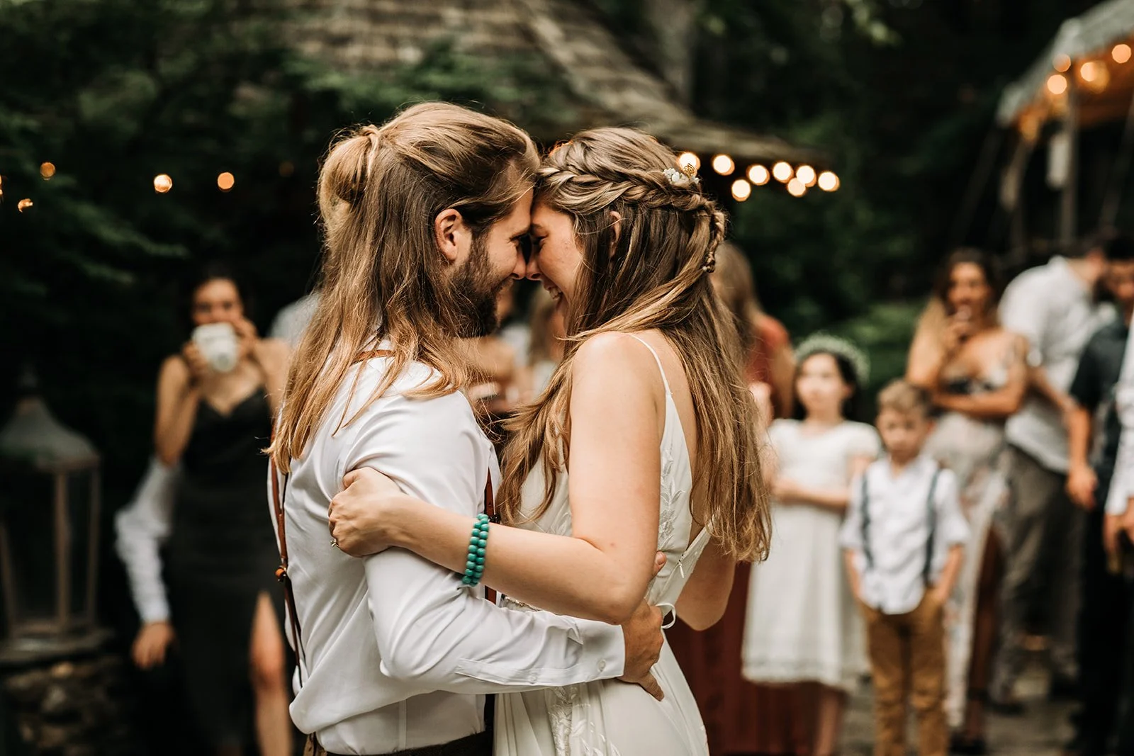 Wooded & Joyous Intimate Wedding