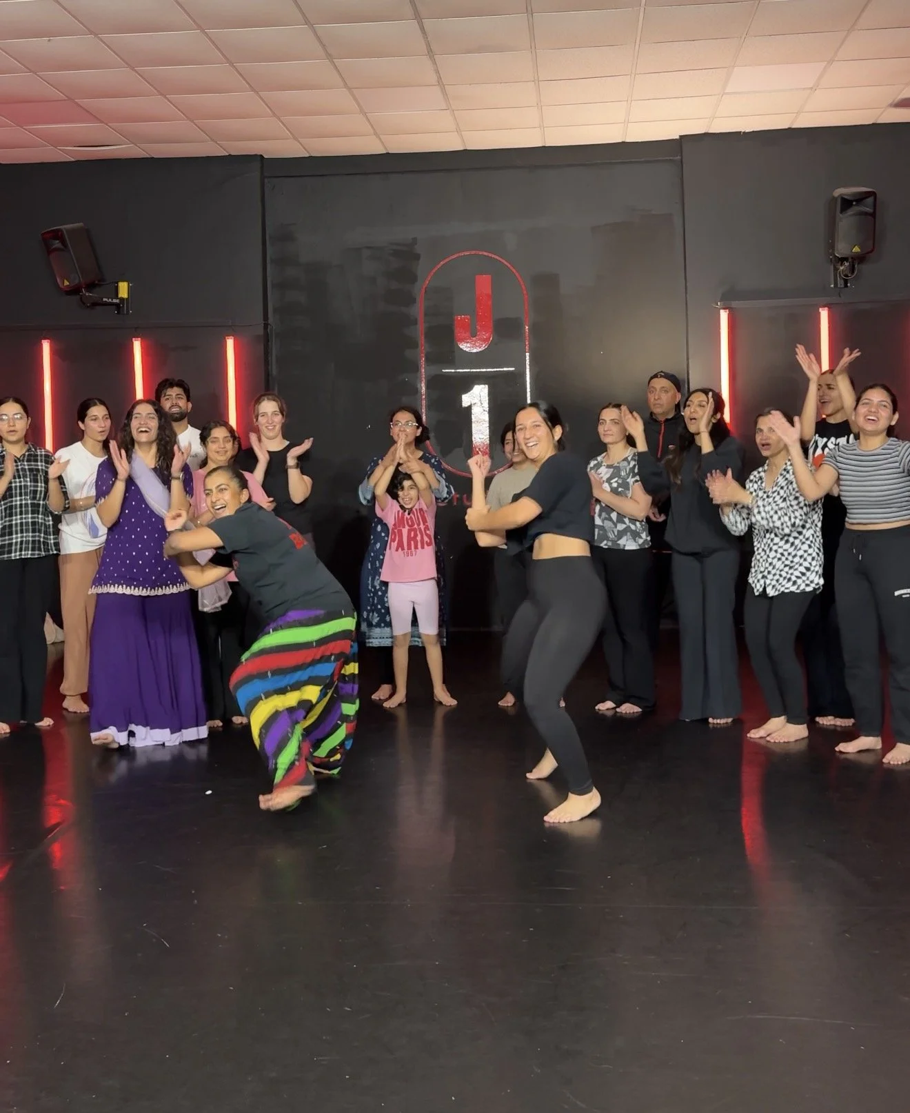 Inclusive dance class celebrating South Asian culture in Wales